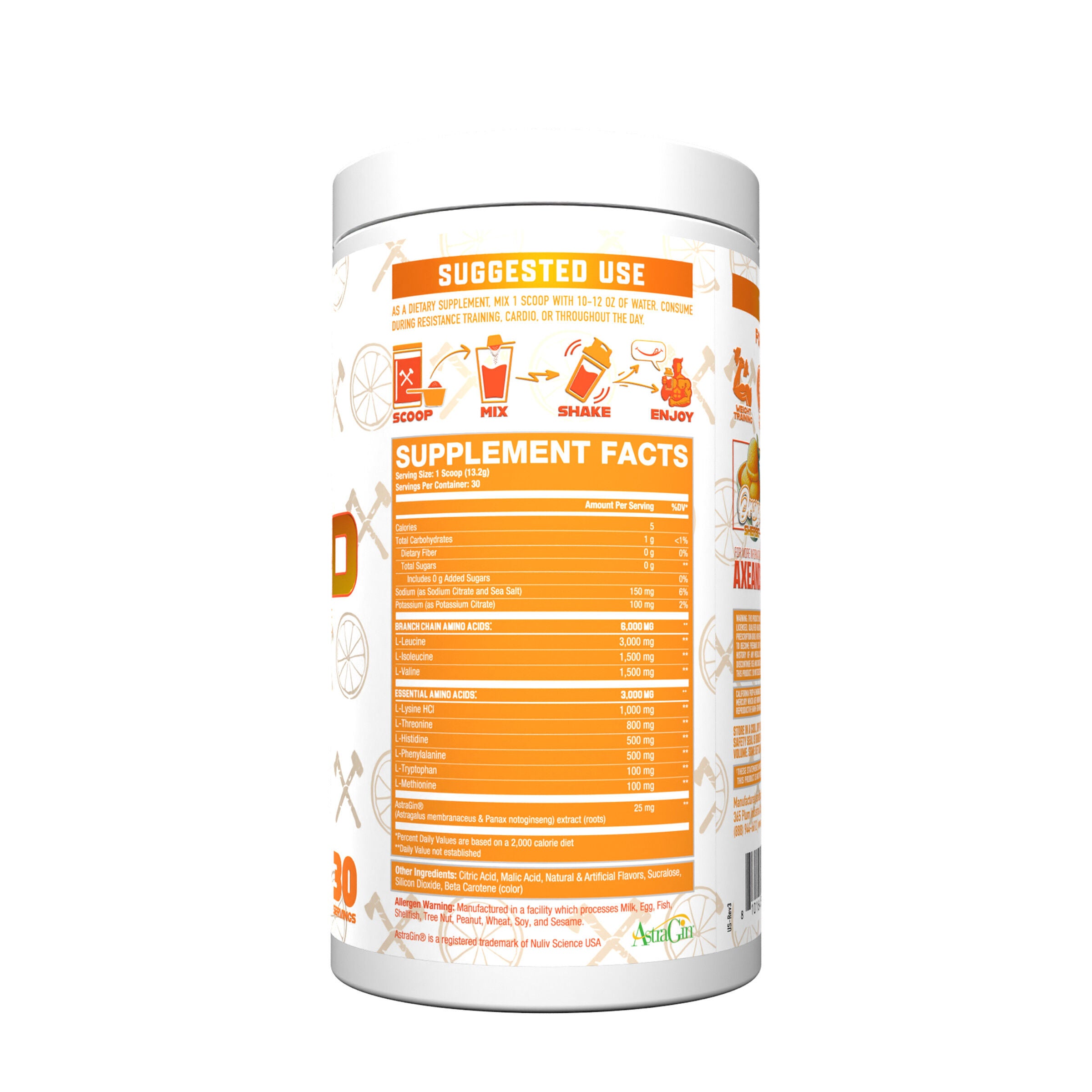 The Grind V2 - Orange Sherbet (30 Servings)