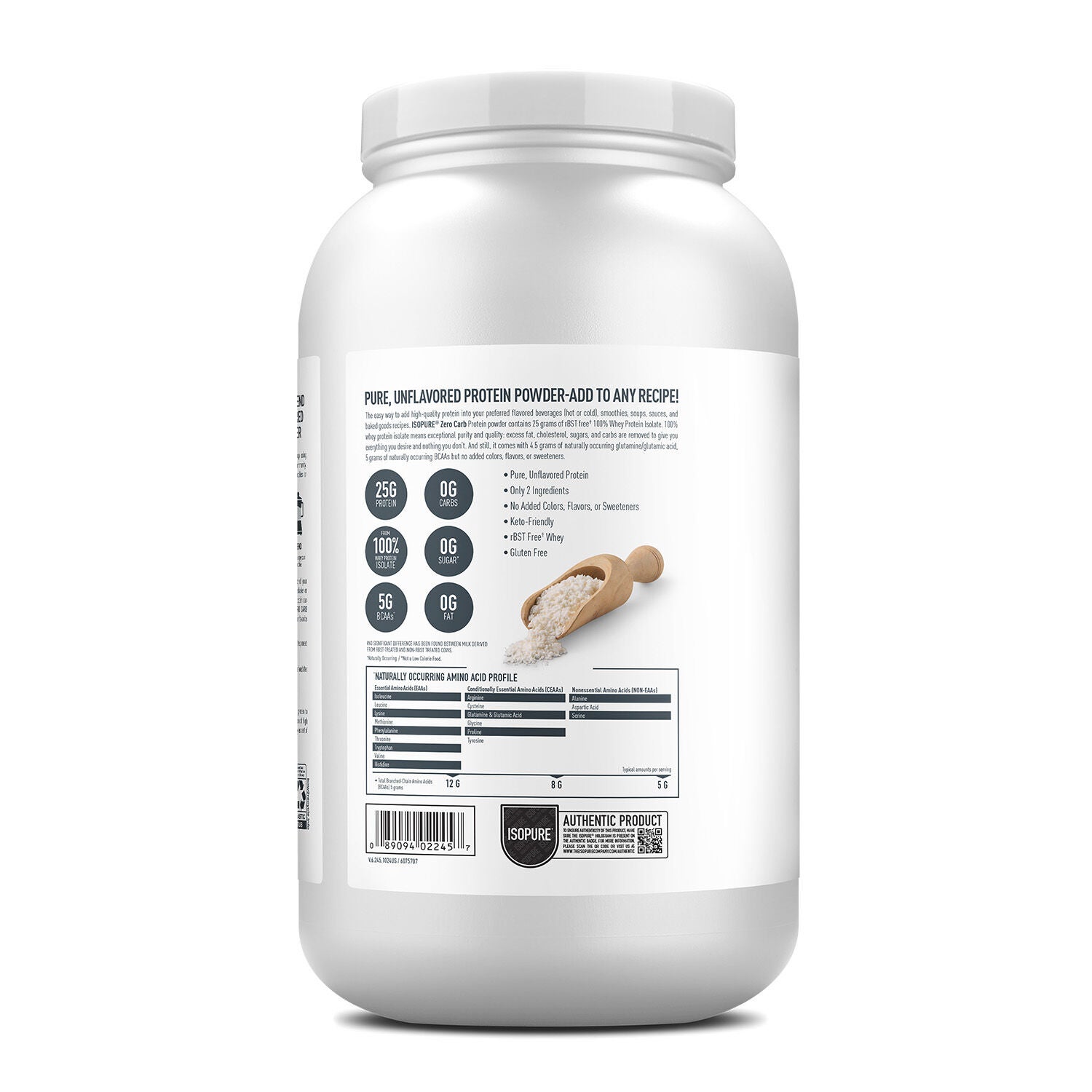 Protein Powder - Unflavored (47 Servings) Unflavored | GNC