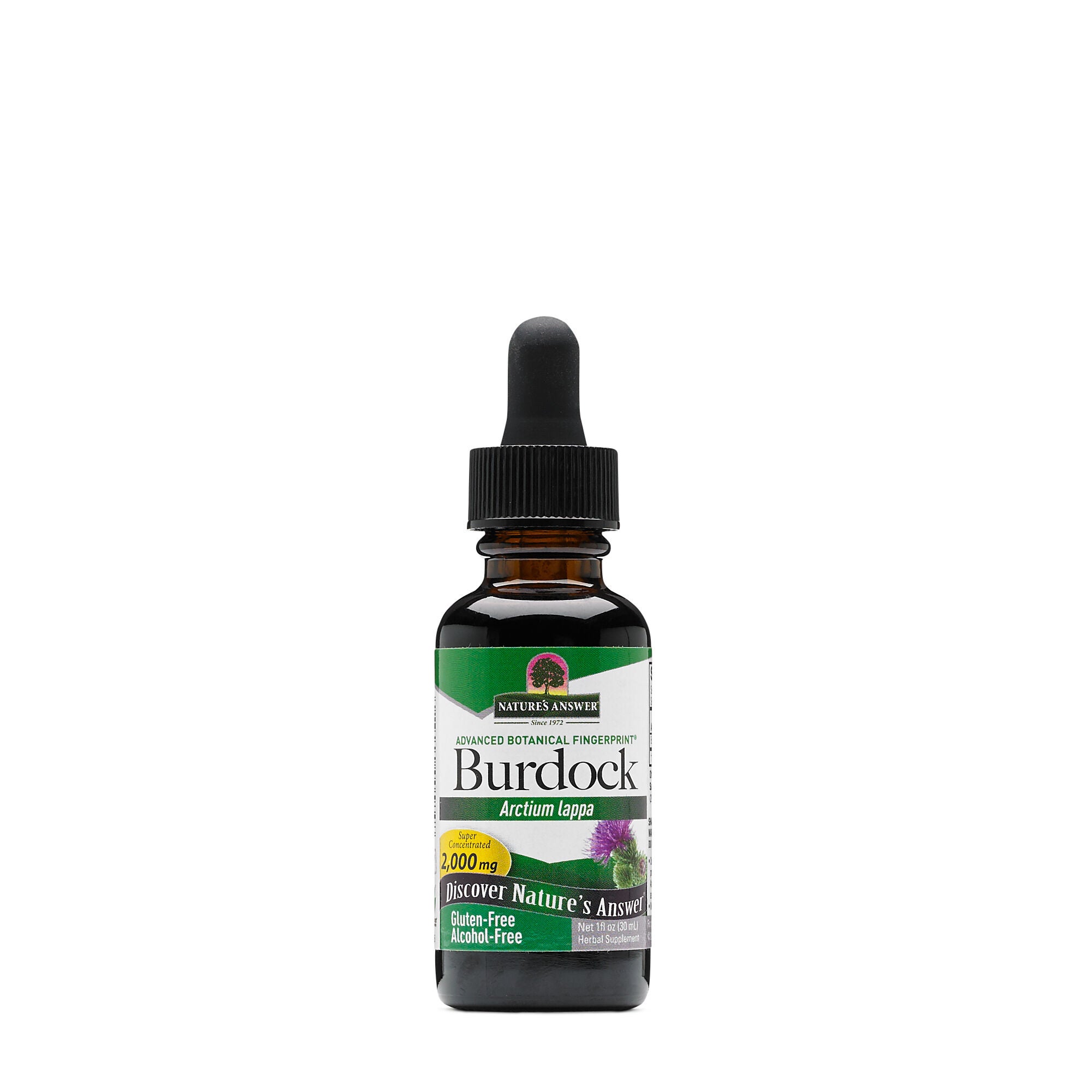 nature s answer burdock 1 000mg