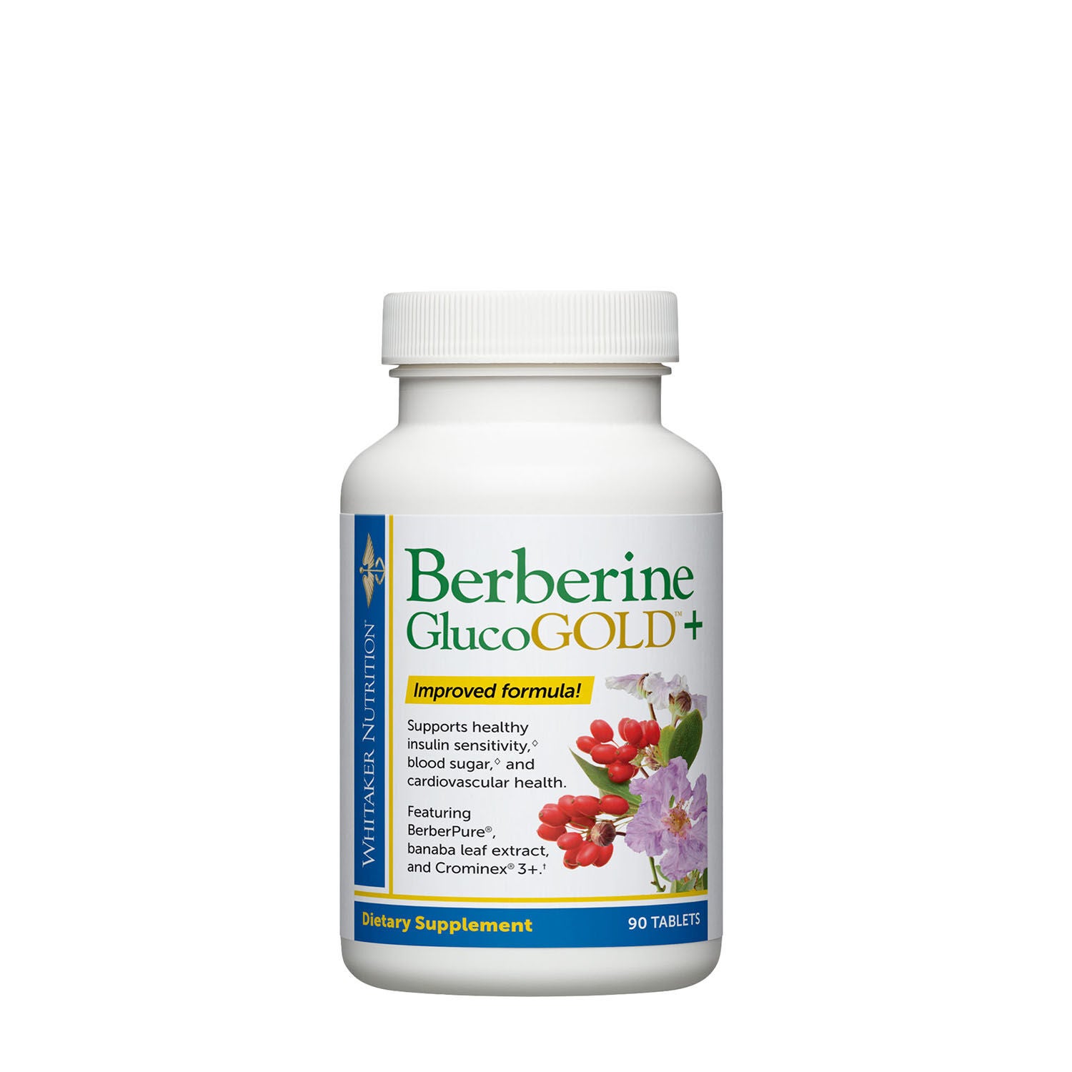 Berberine GlucoGOLD+™ - 90 Tablets