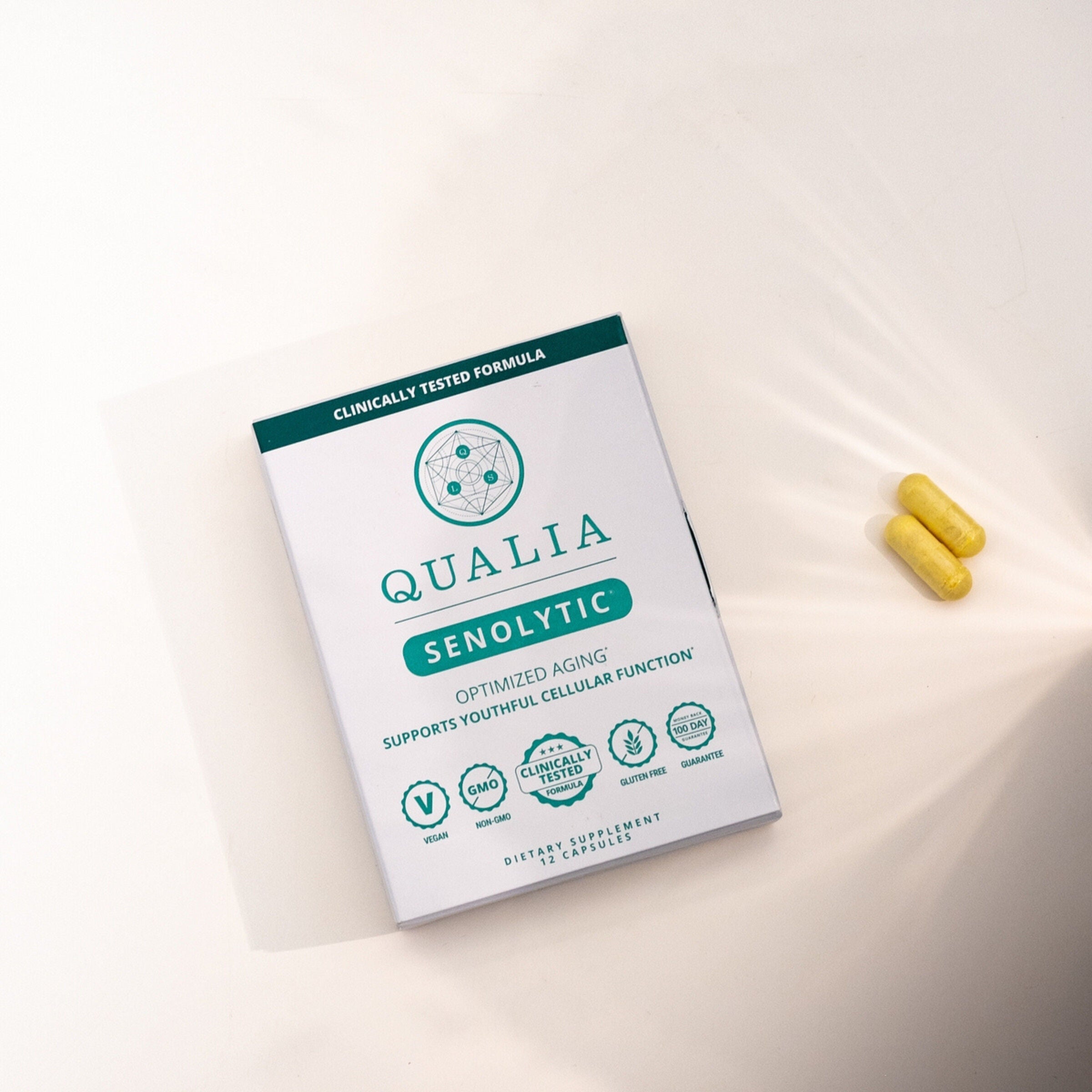 Qualia Senolytic - 12 Capsules (2 Servings)