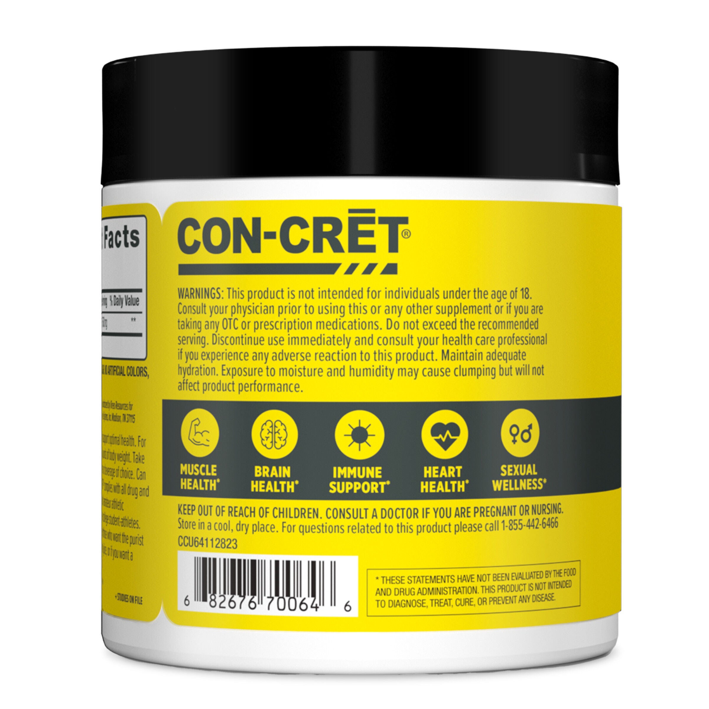 Creatine HCl Powder - Unflavored (64 Servings)