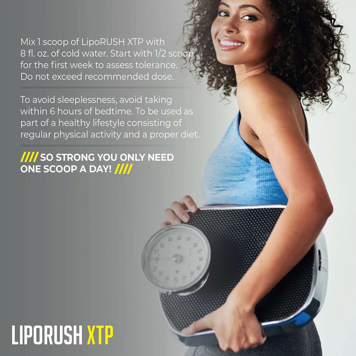 LipoRUSH&reg; XTP - Berry Blue Snow Cone (45 Servings) Berry Blue Snow Cone | GNC