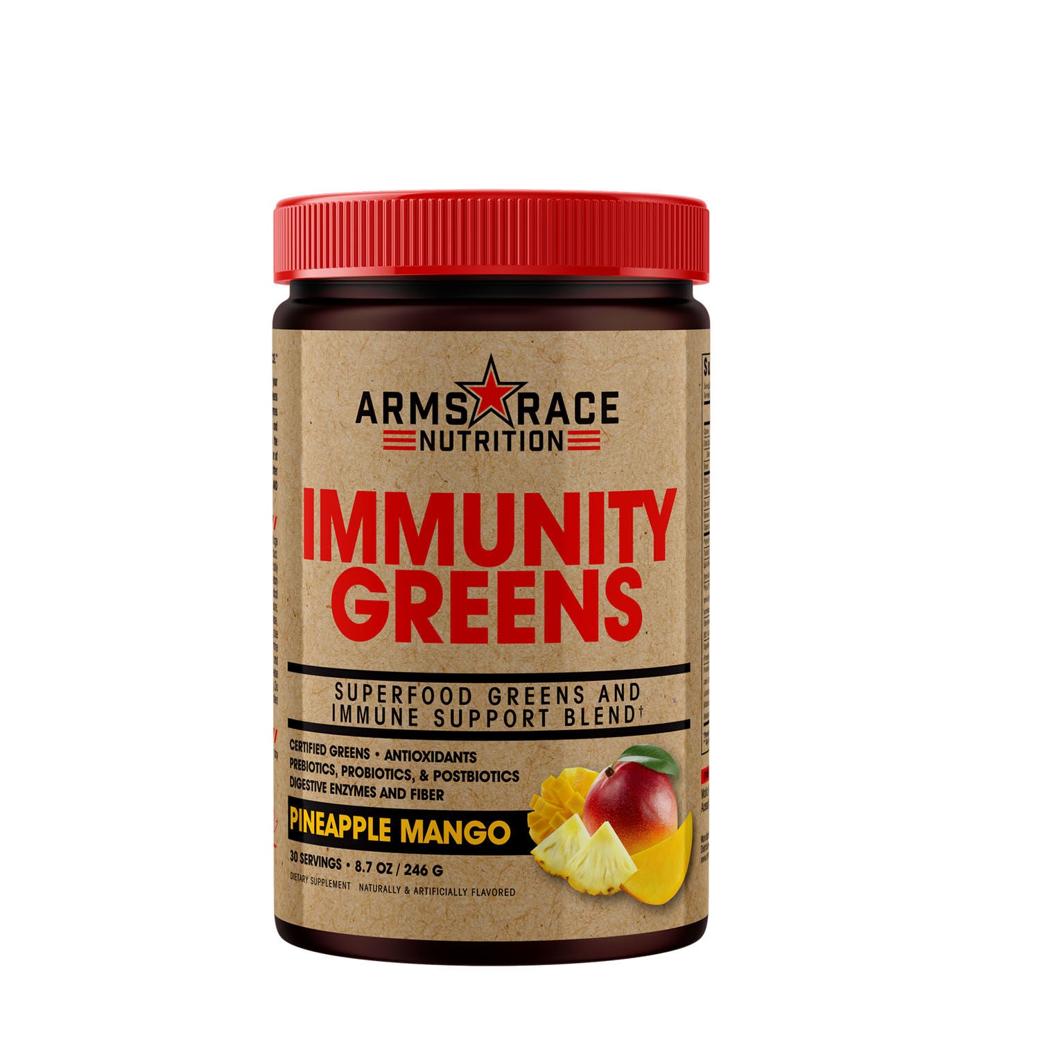 Immunity Greens - Pineapple Mango - 8.7 oz. (30 Servings) Pineapple Mango | GNC