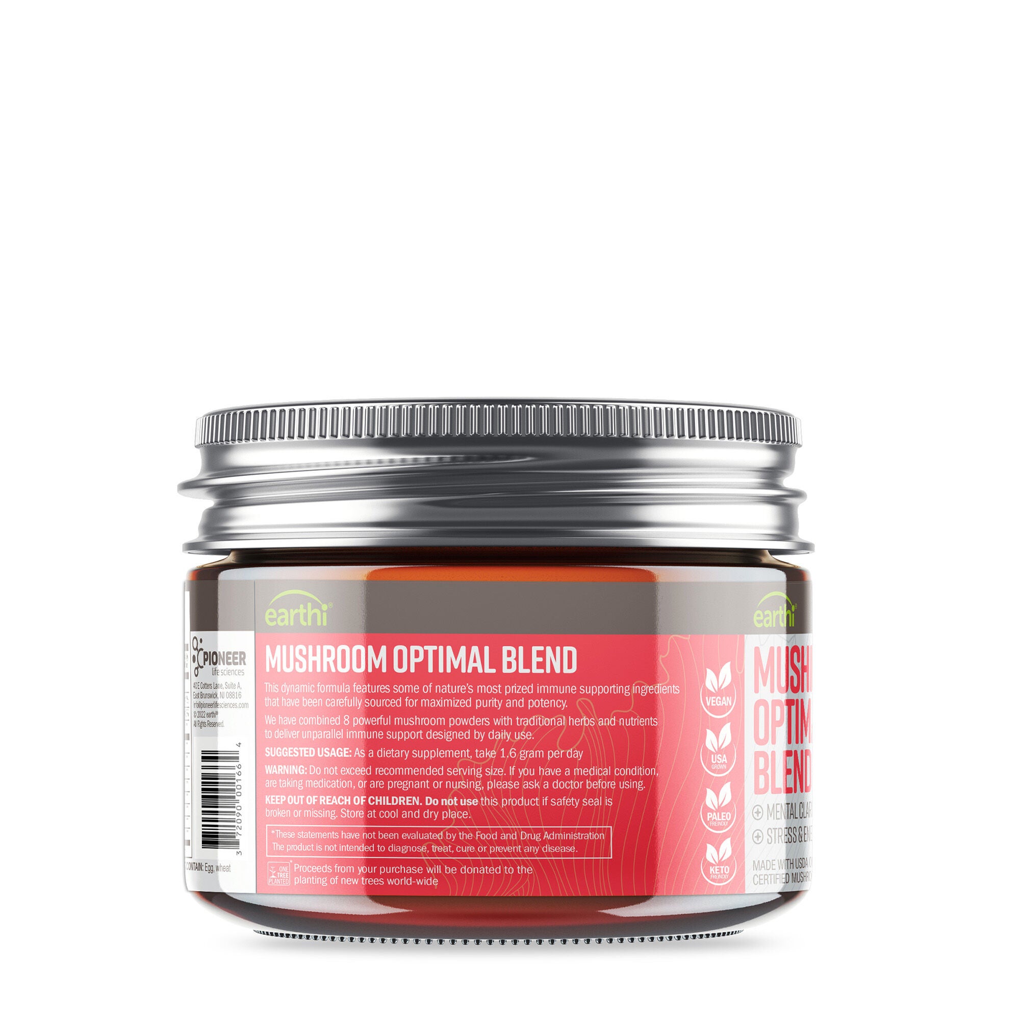 Mushroom Optimal Blend - 90g (56 Servings)  | GNC
