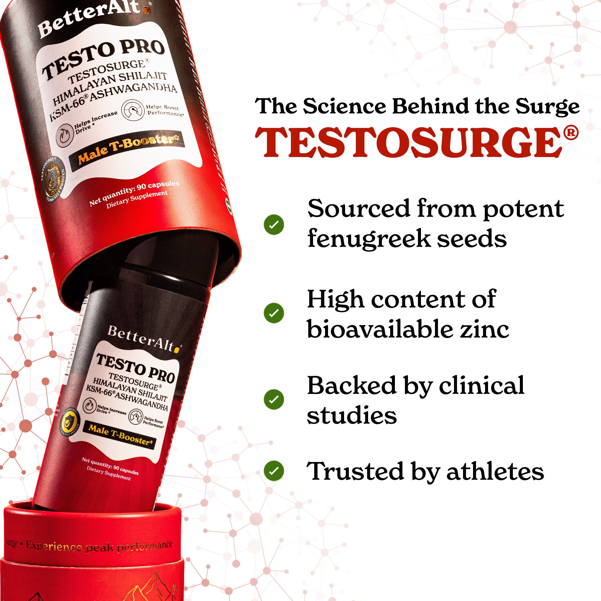 Testo Pro - 90 Capsules (30 Servings)  | GNC