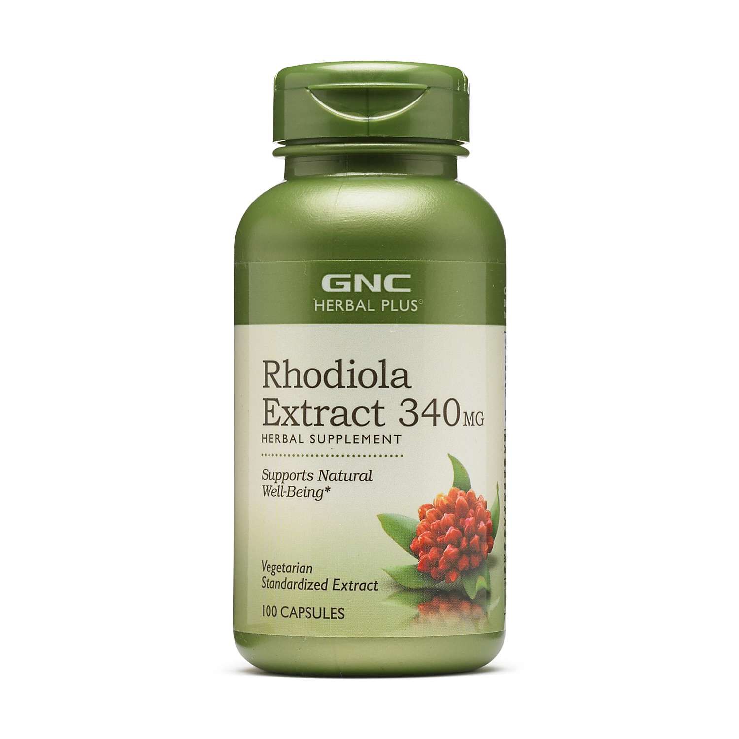 Rhodiola Extract 340 mg - 100 Capsules (100 Servings)  | GNC