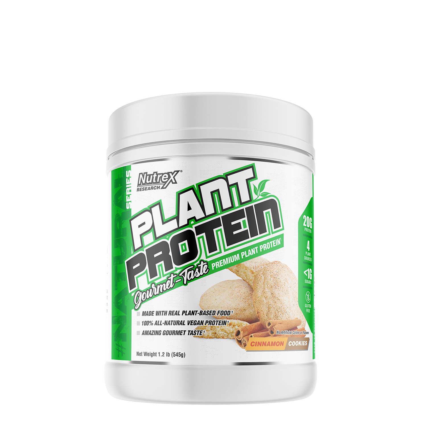 Nutrex Research Plant Protein Cinnamon Cookies Gnc