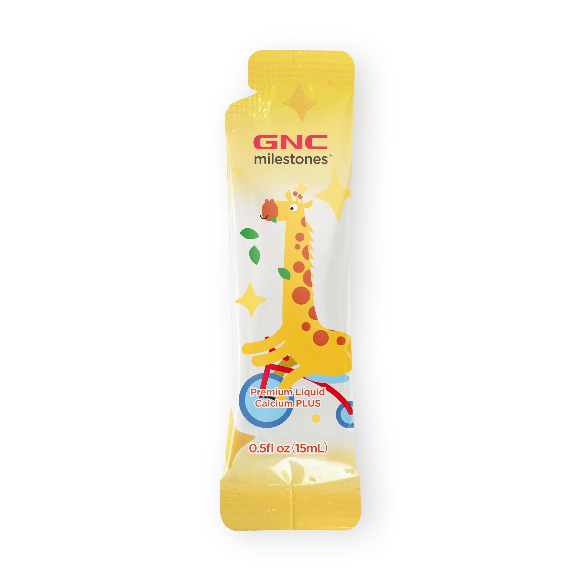TikTok Kids Premium Liquid Calcium+ - Elderberry - 15mL (30 Pouches)  | GNC