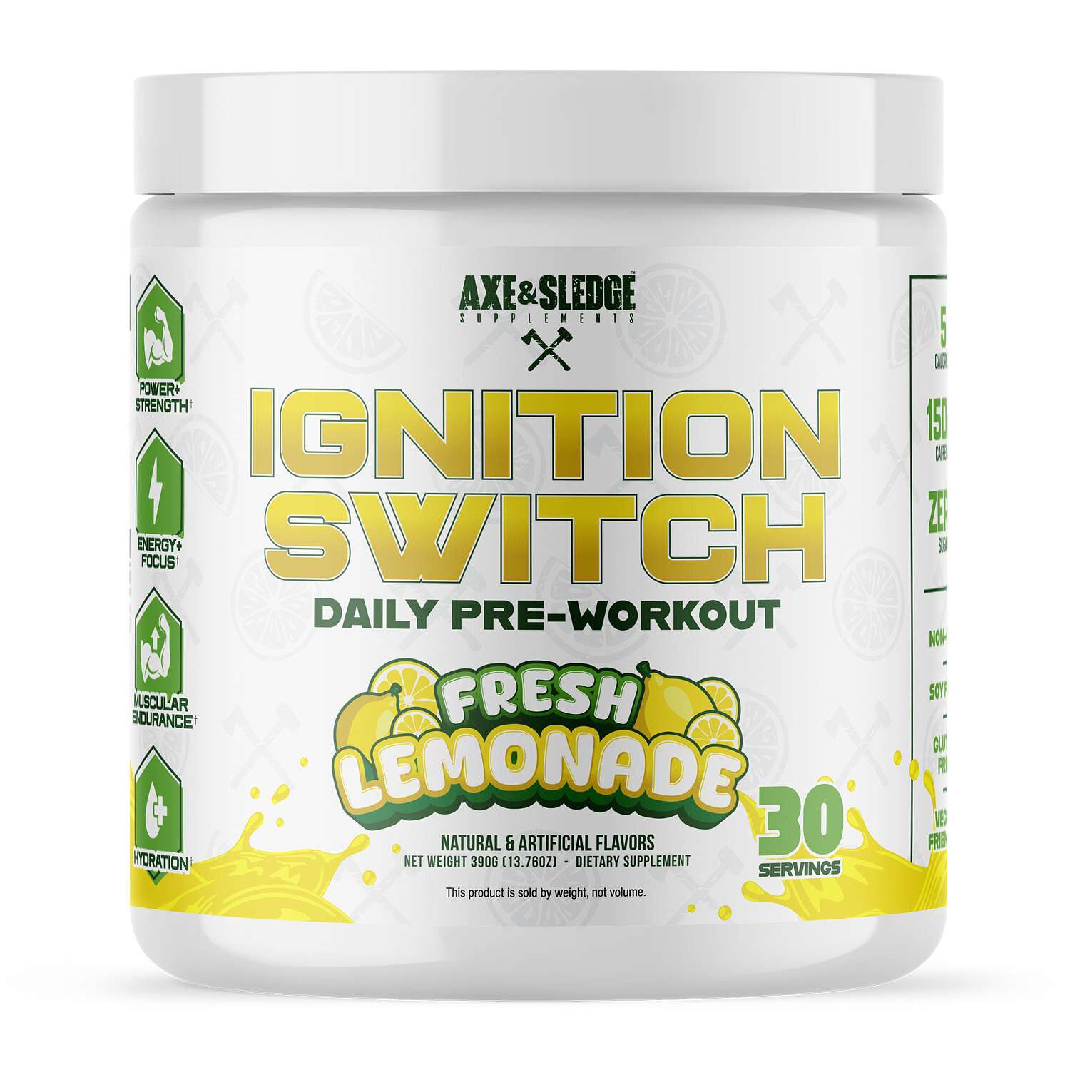 Ignition Switch Daily Pre-Workout - Fresh Lemonade (30 Servings) Fresh Lemonade | GNC