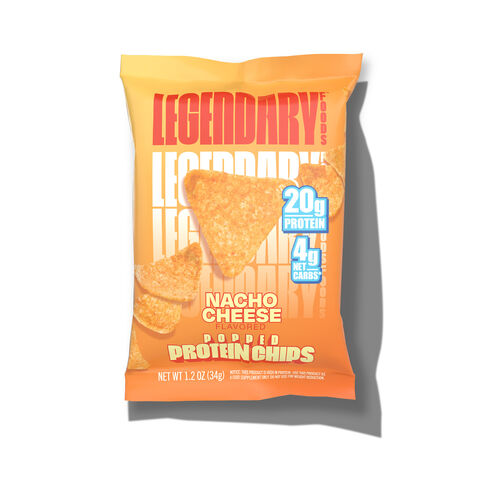 Popped Protein Chips - Nacho Cheese &#40;7 Bags&#41;  | GNC