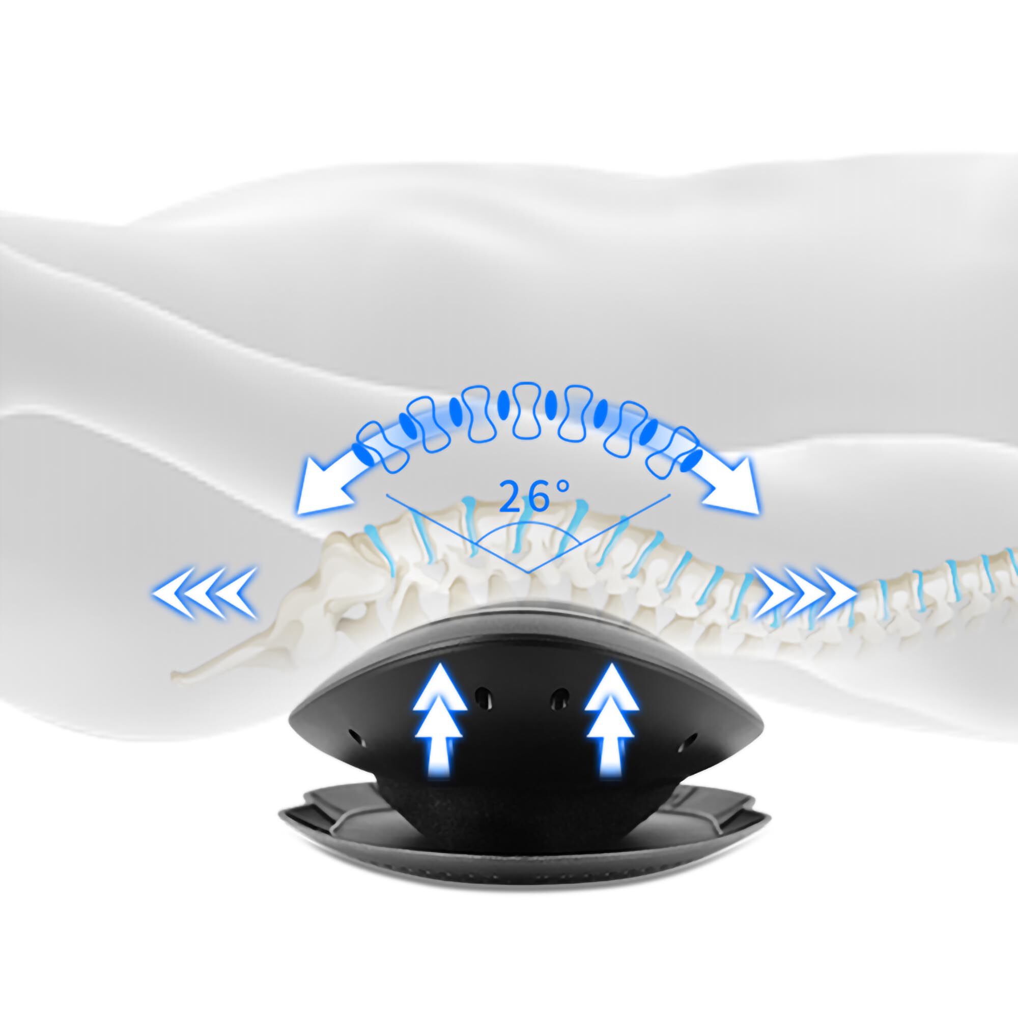 Lower Back Stretch &amp; Massager with Heat  | GNC