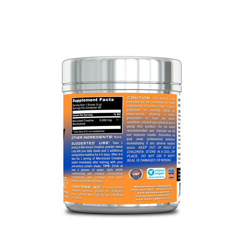 Micronized Creatine Monohydrate - Unflavored &#40;90 Servings&#41;  | GNC
