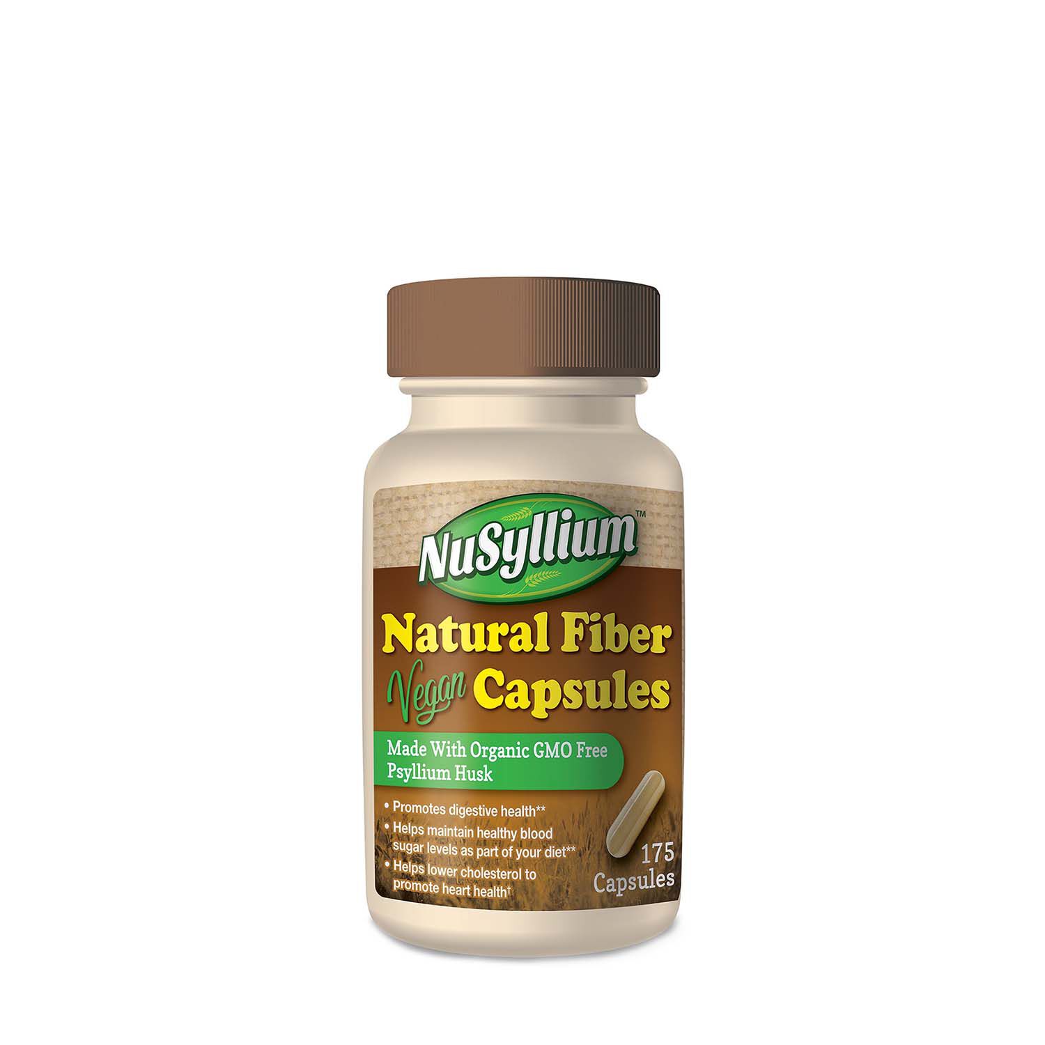 natural fiber vegan capsules