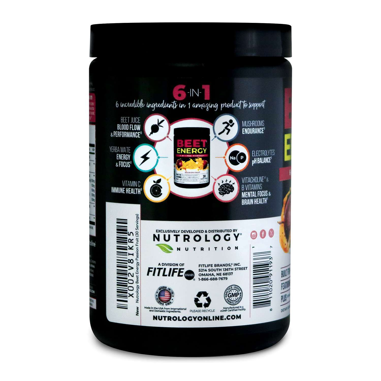 Beet Energy - Passion Fruit (30 Servings)  | GNC