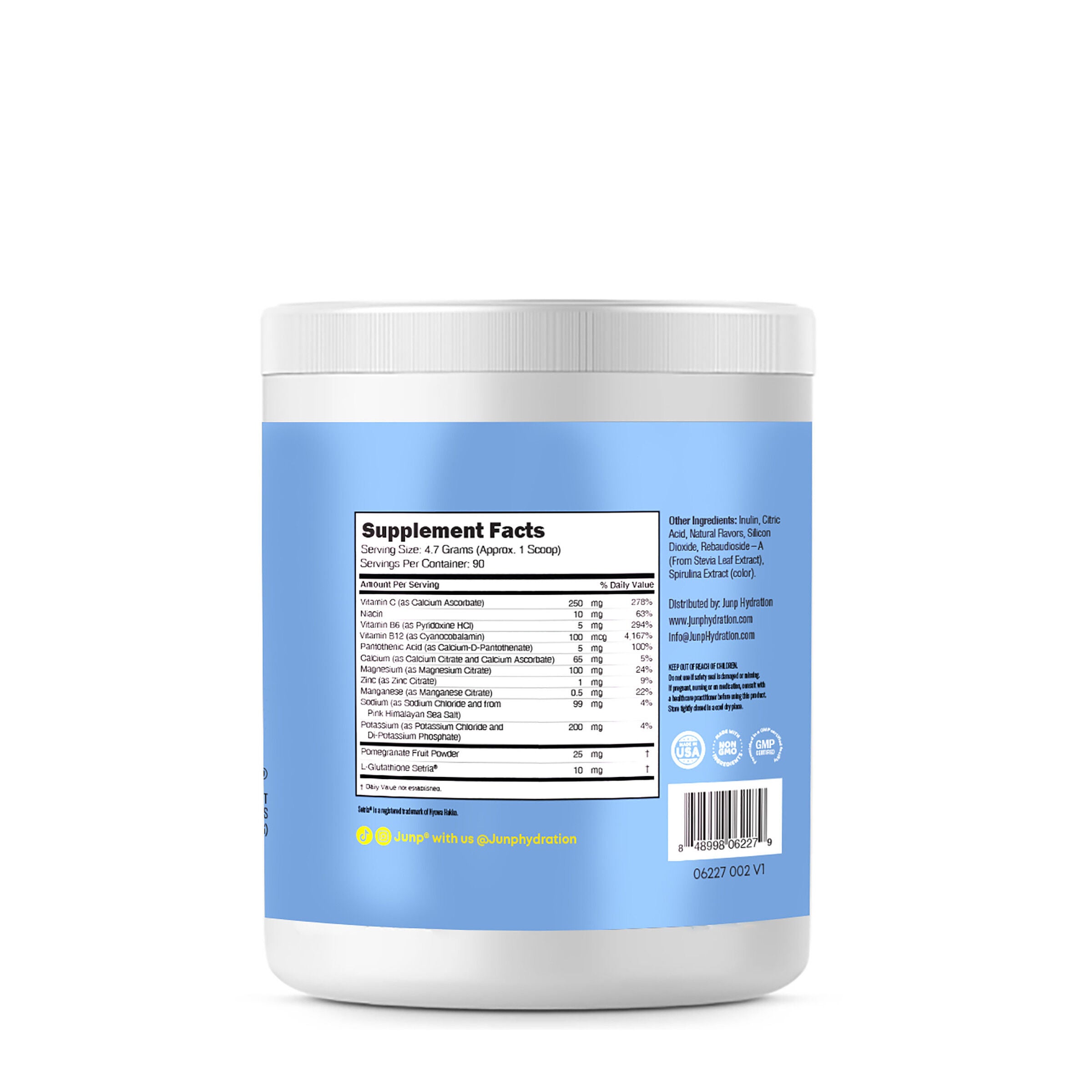 Junp® - Electrolyte Powder Mix - Berry Lemonade (90 Servings) | GNC