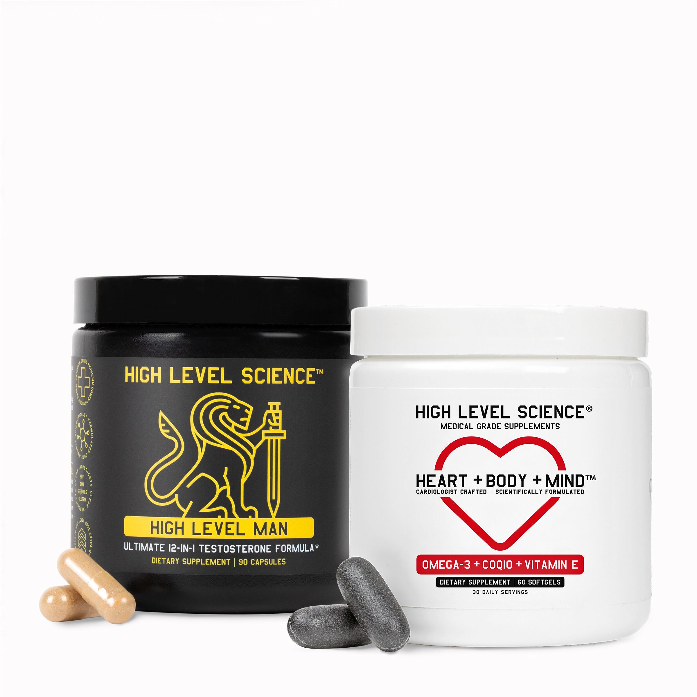 High Level Science Mind &amp; Man Performance Bundle  | GNC