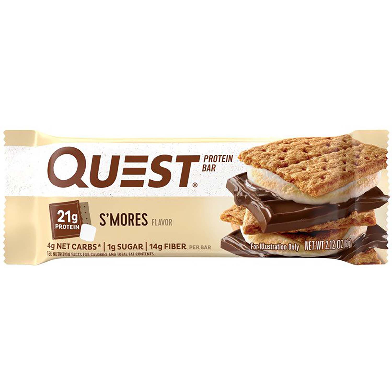 Quest Bar - S'Mores (12 Bars) S'Mores | GNC