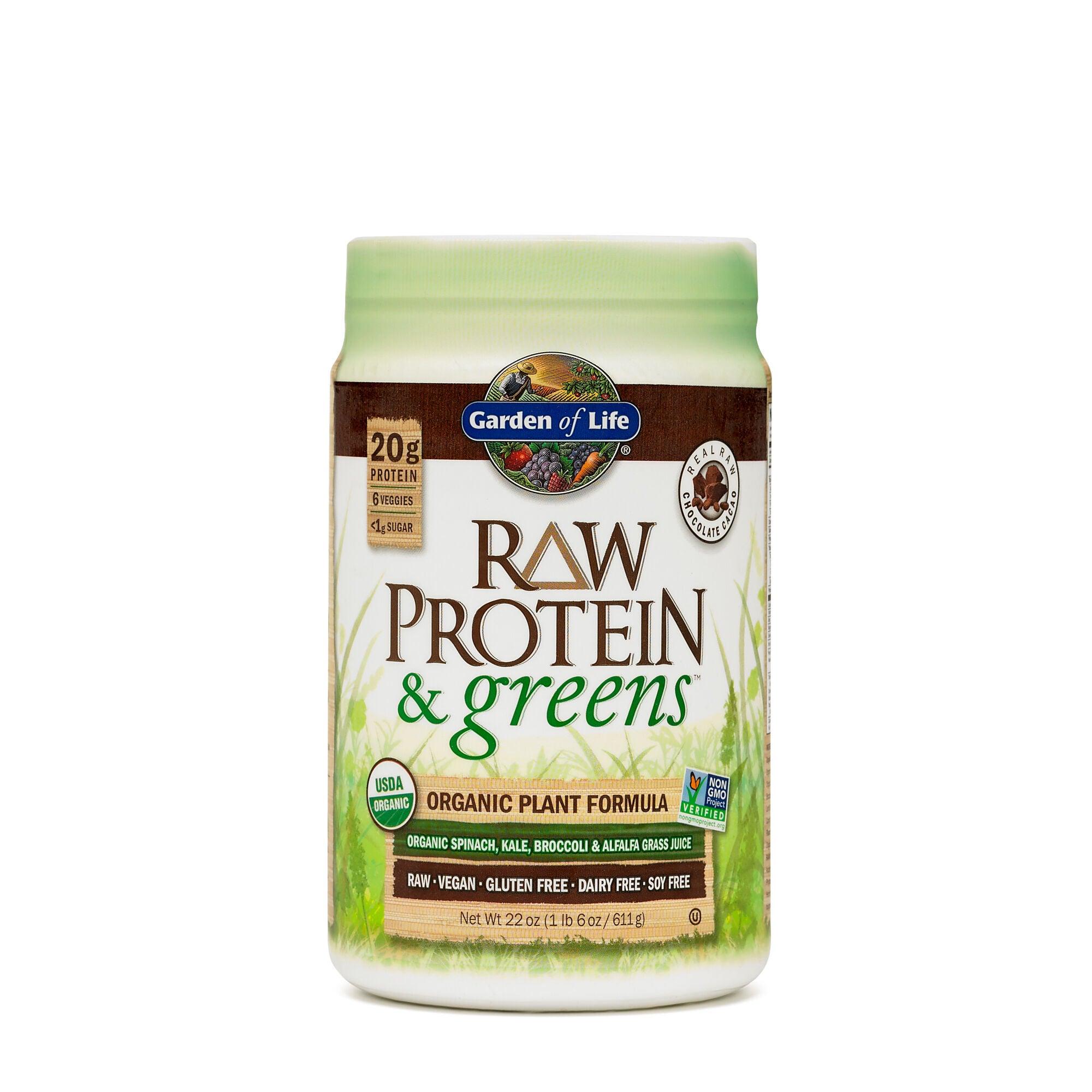 Garden Of Life Raw Protein Greens Chocolate Gnc