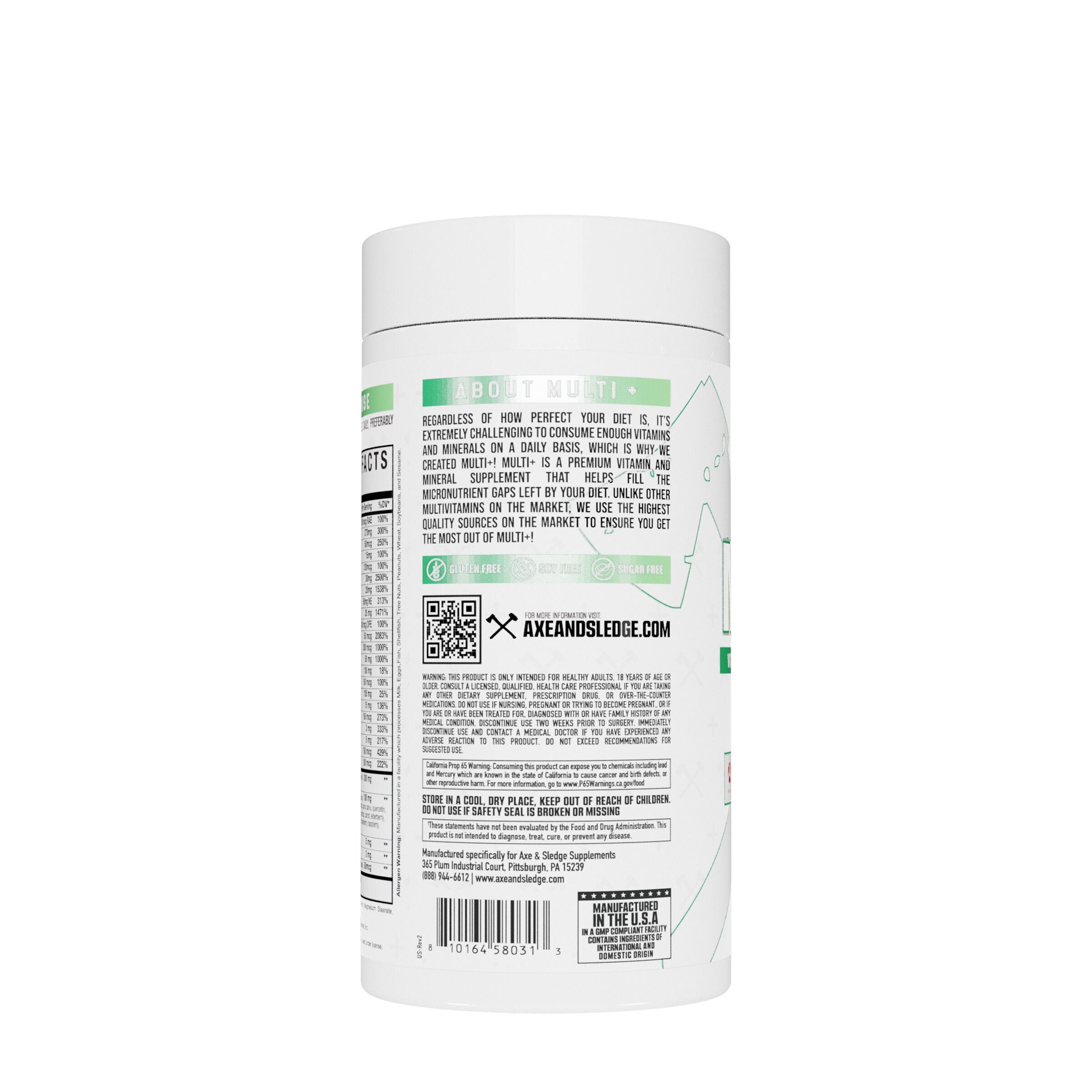 Multi+ - 90 Capsules (30 Servings)  | GNC