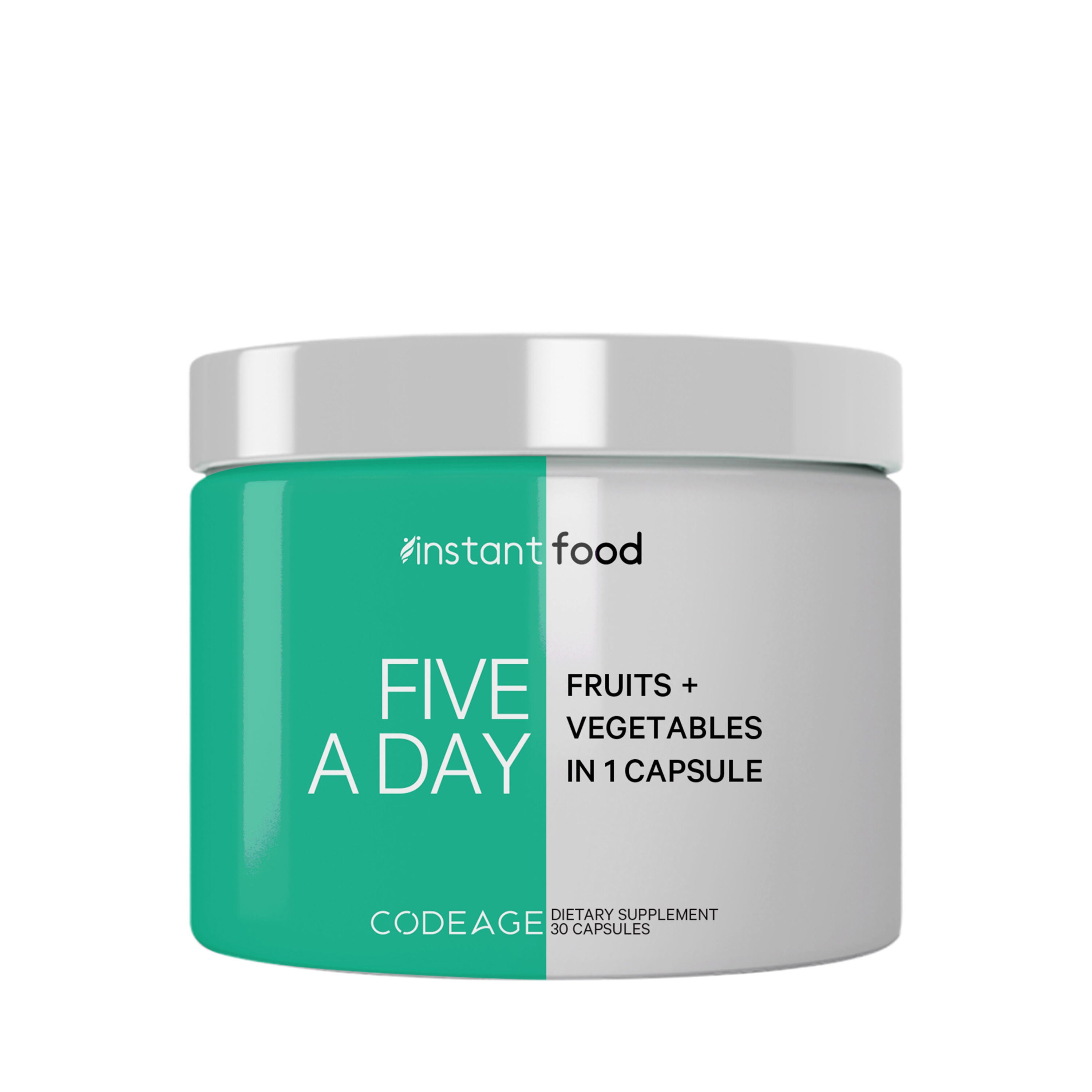 Five A Day Fruits + Vegetables - 30 Capsules (30 Servings)  | GNC