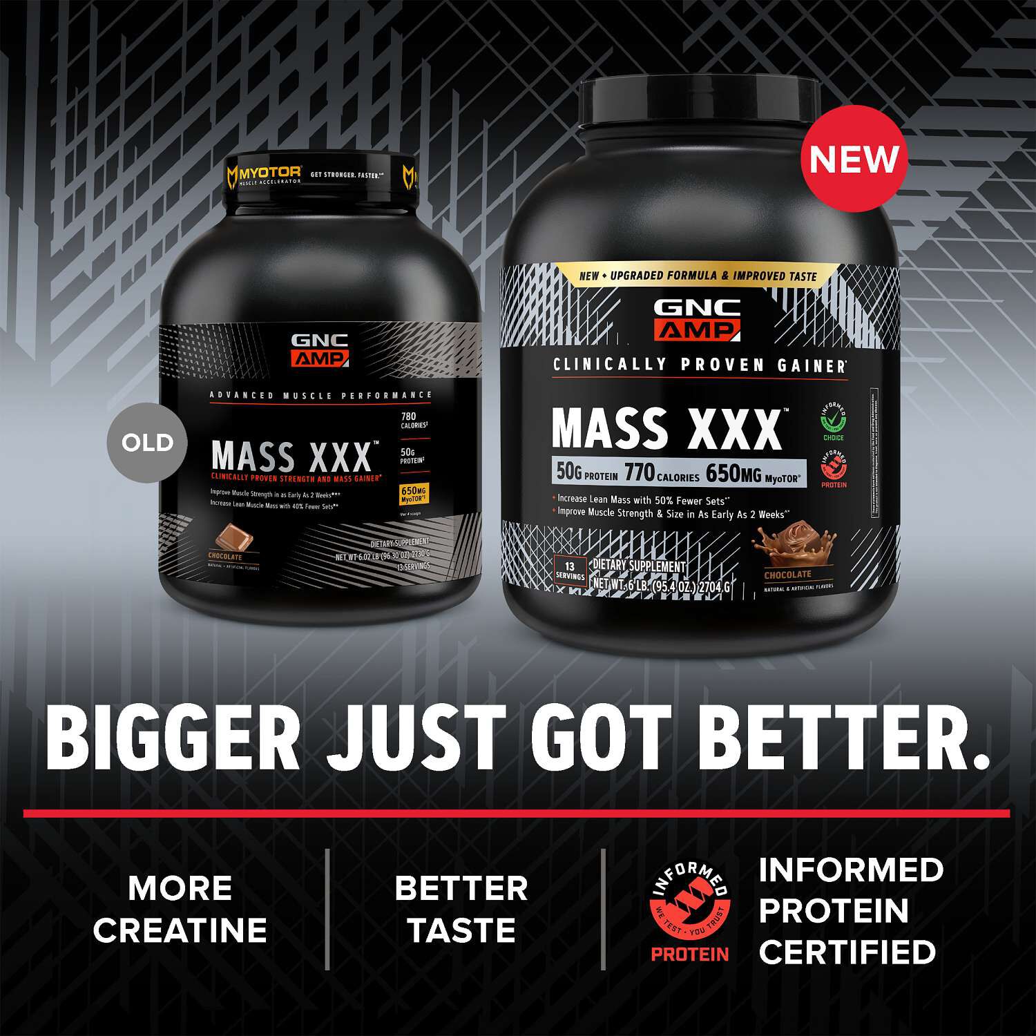 MASS XXX&trade; with MyoTor&reg; - Chocolate (13 Servings) Chocolate | GNC