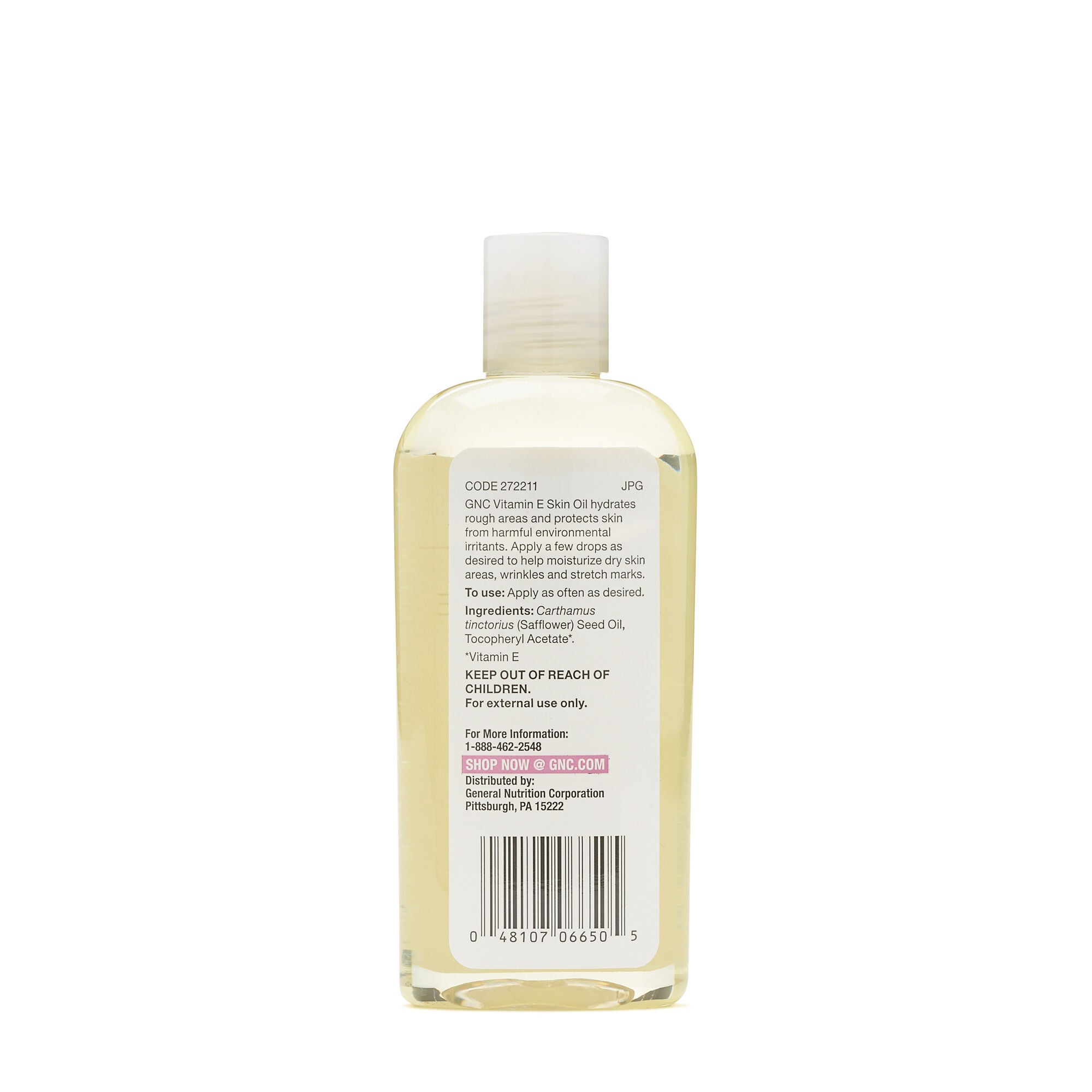 GNC Vitamin E Skin Oil GNC