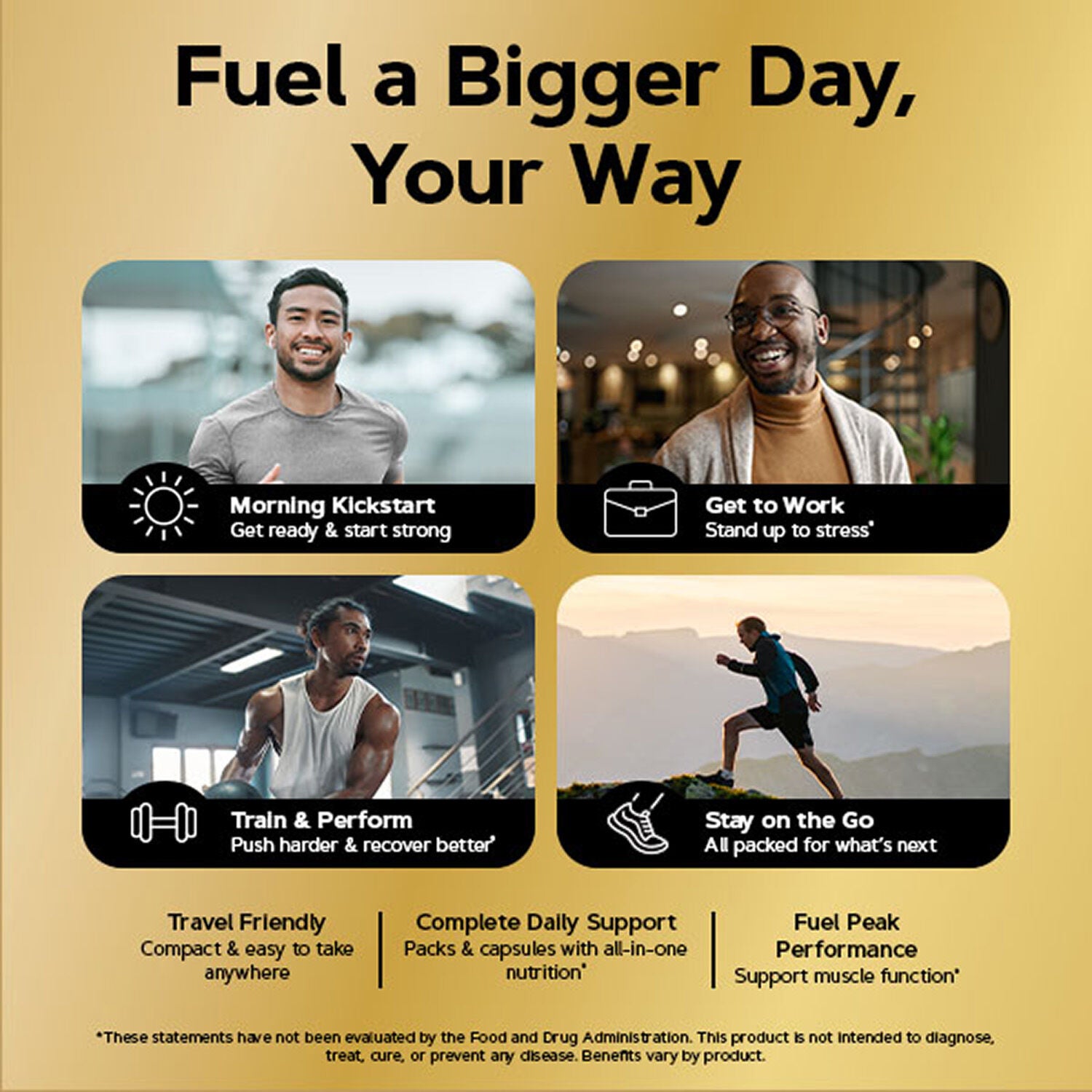 Men's 30+ Natural Energy Daily Bundle