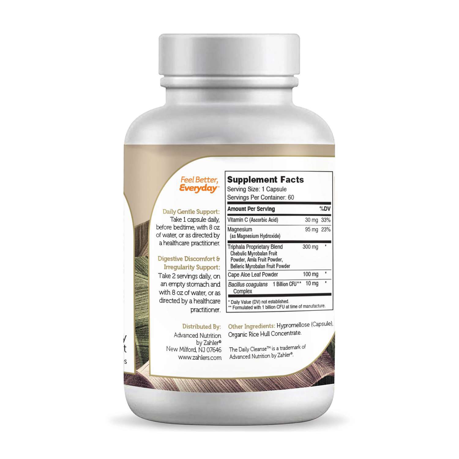 The Daily Cleanse - 60 Capsules (60 Servings)  | GNC