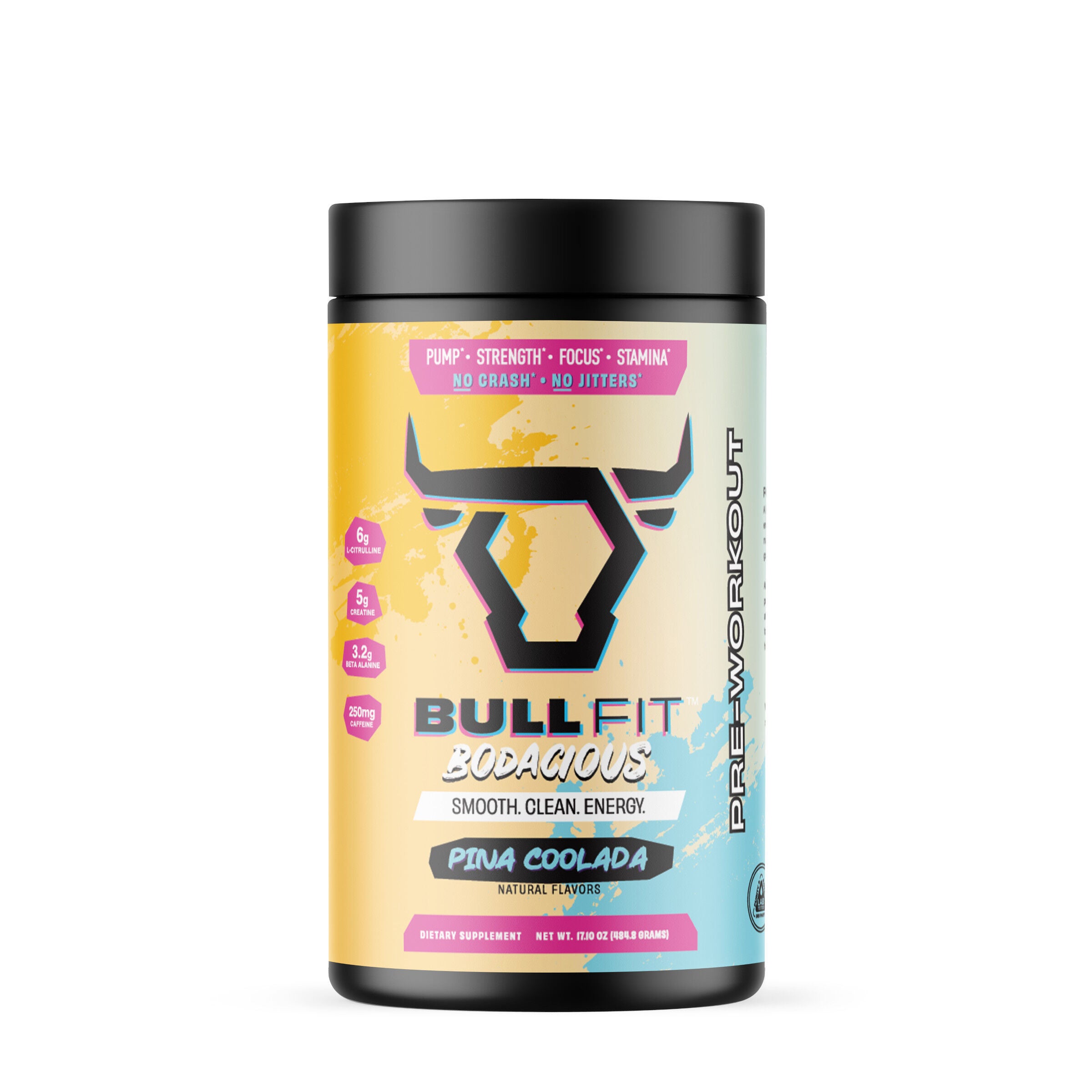 Bodacious Pre-Workout - Pina Colada (20 Servings)  | GNC