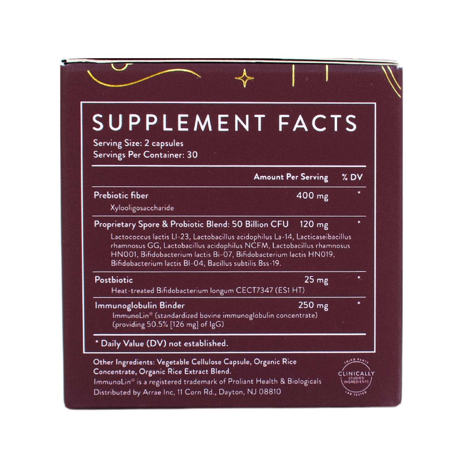 Tribiotic - 60 Capsules (30 Servings)  | GNC
