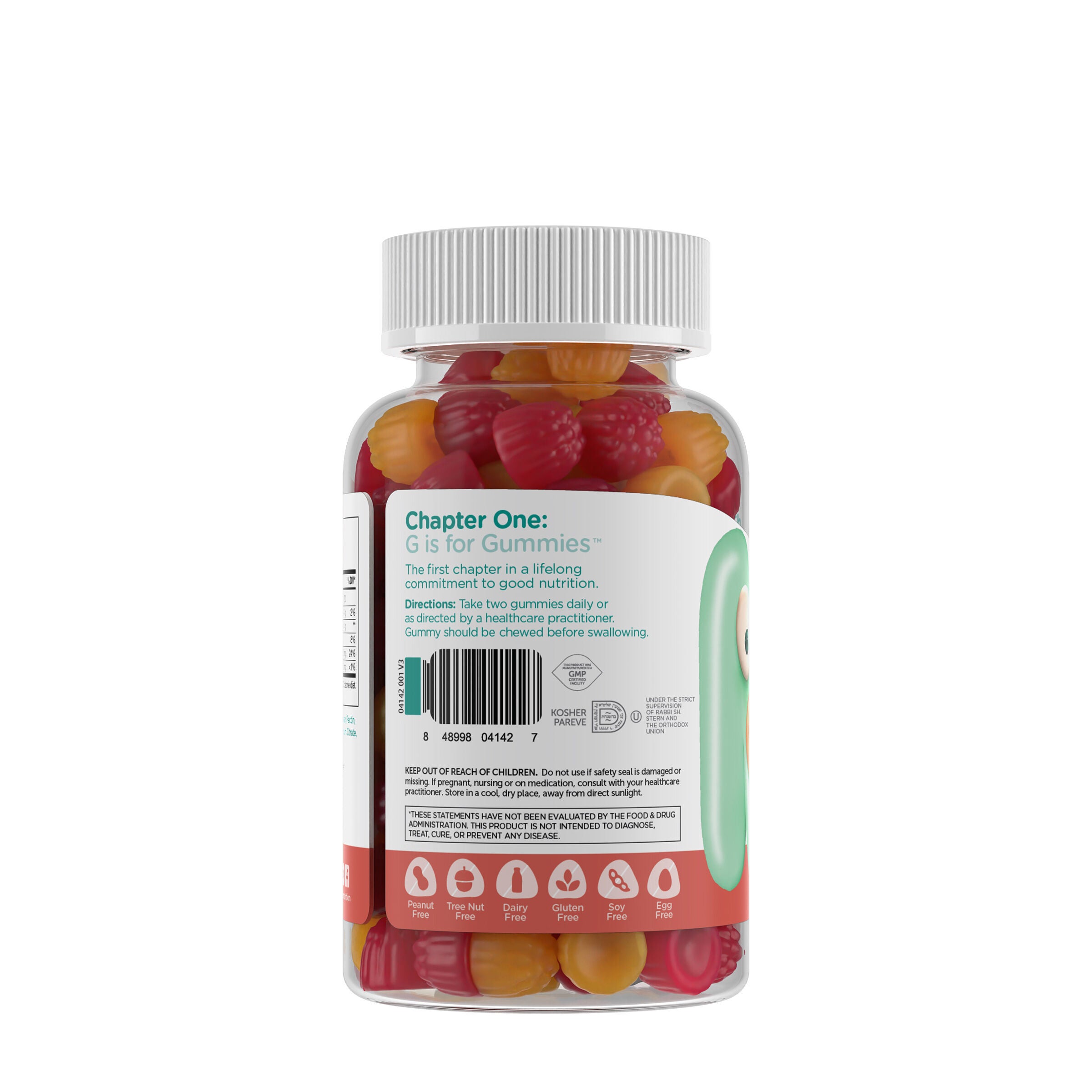 Chapter One&trade; M Is For Magnesium - Raspberry Mango - 60 Gummies (30 Servings)  | GNC