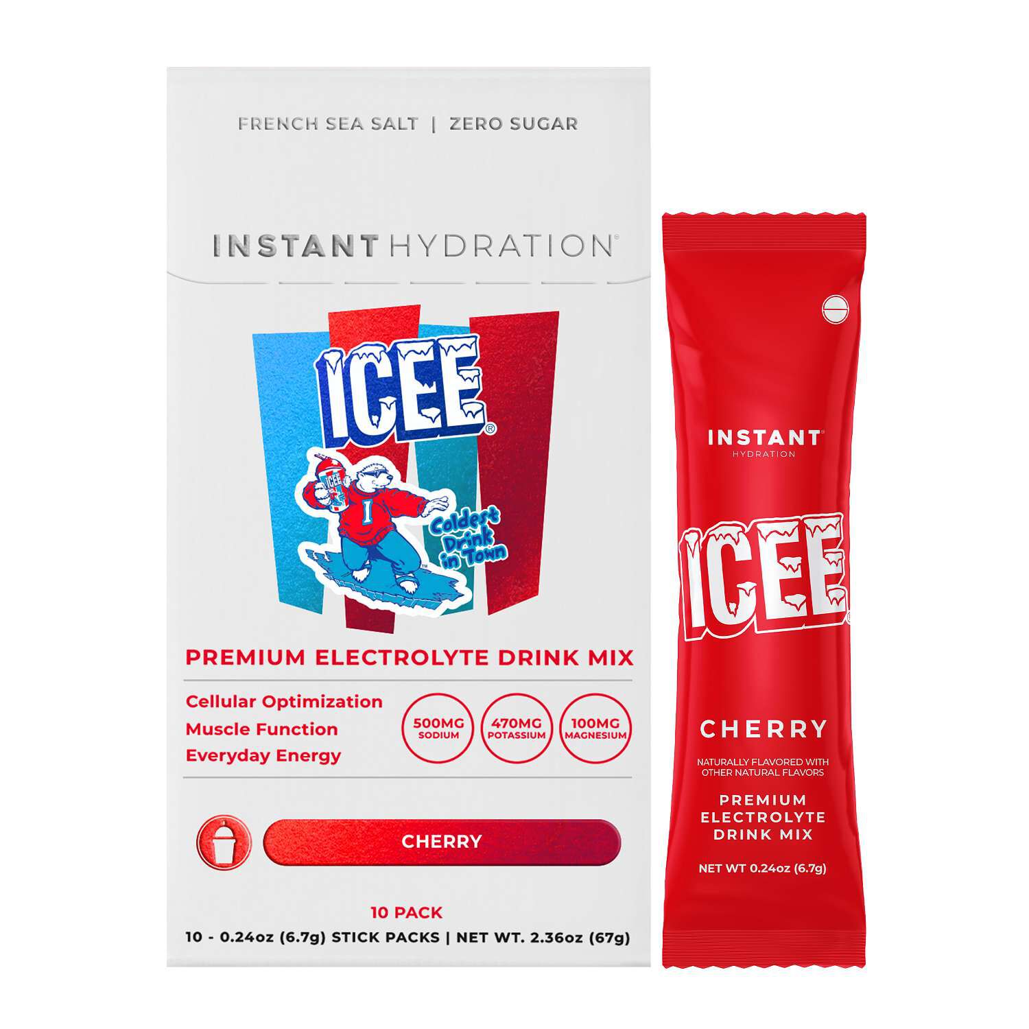 Premium Electrolyte Drink Mix - ICEE Cherry (10 Pack) | GNC