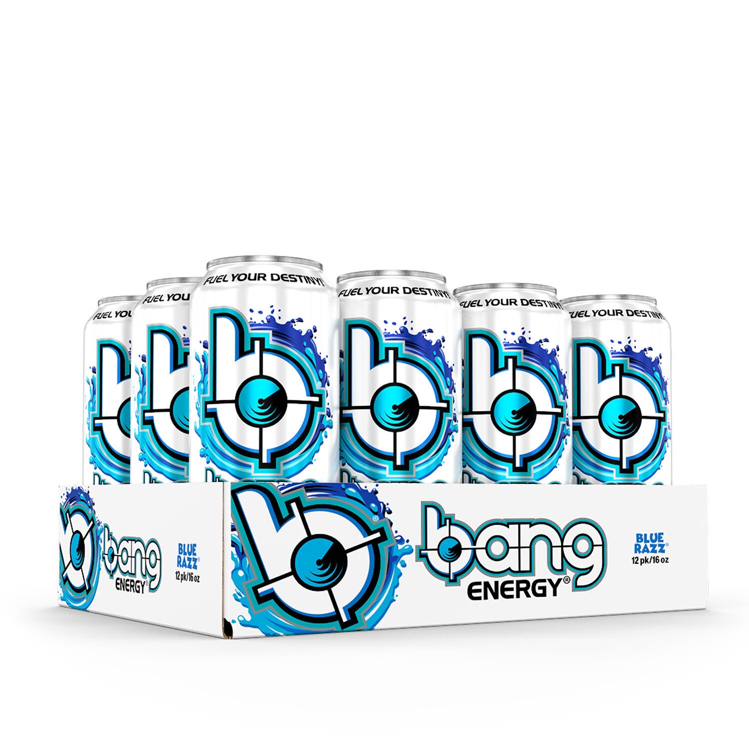 Energy Drink - Blue Razz - 16oz. &#40;12 Cans&#41; Blue Razz | GNC
