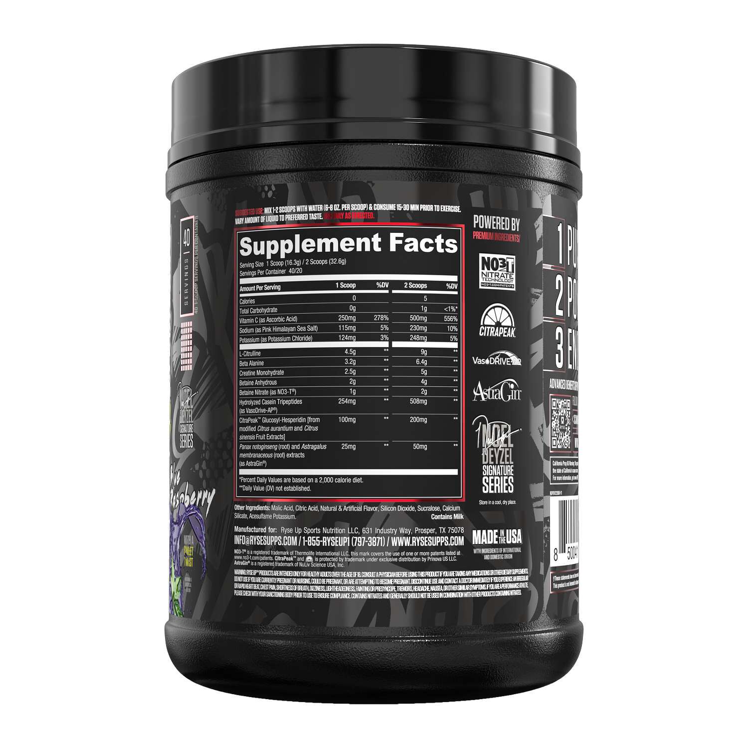 Pump Daddy Pre-Workout - Blue Raspberry (40 Servings)  | GNC