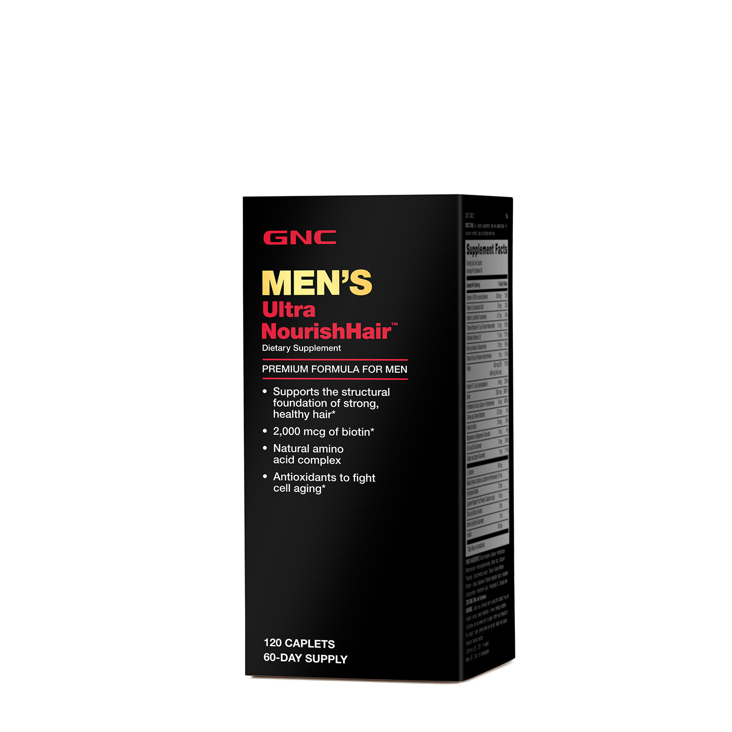 GNC Men's Ultra NourishHair™ Multivitamin: Men Hair Vitamins | GNC