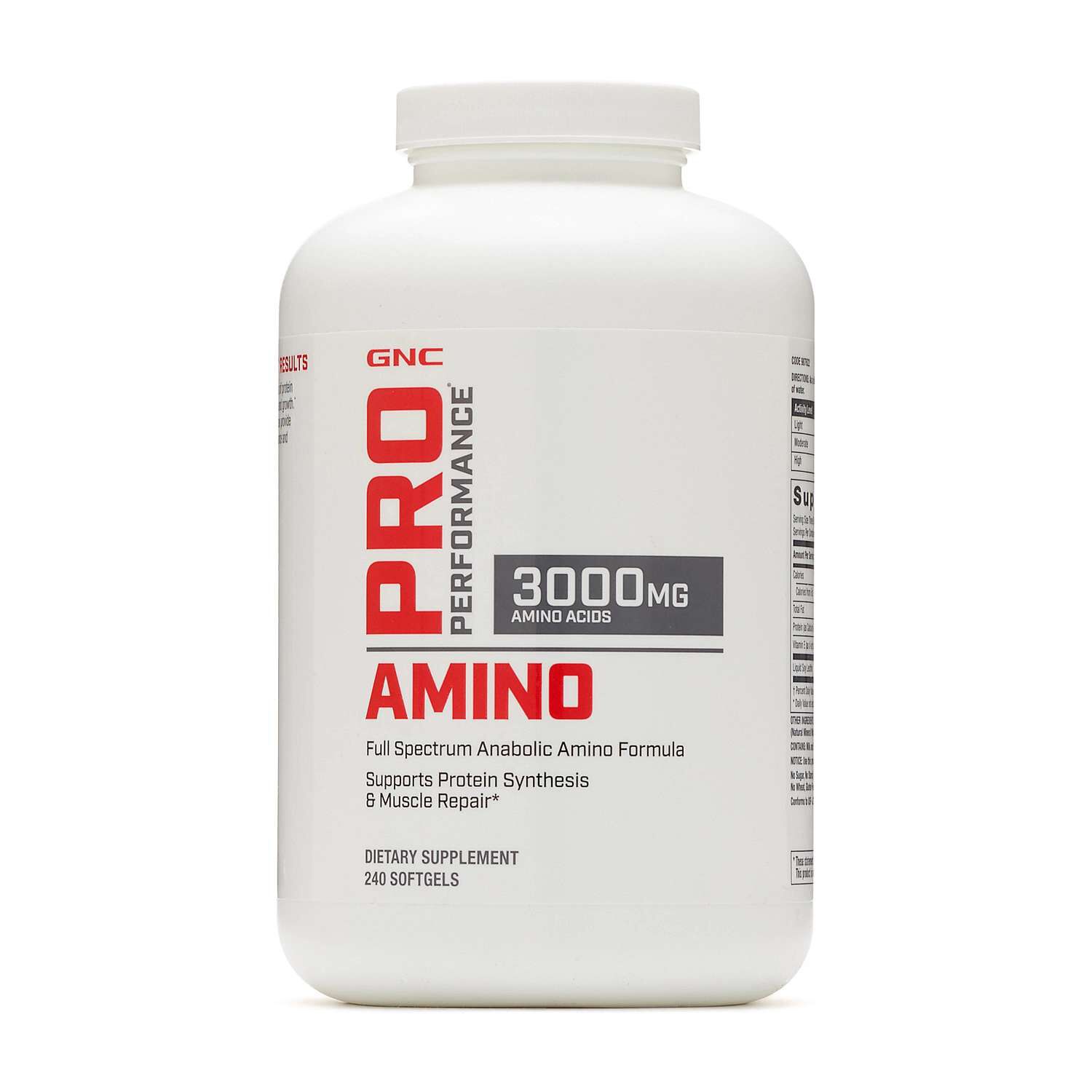 GNC Pro Performance Amino Acid Supplement 3000mg
