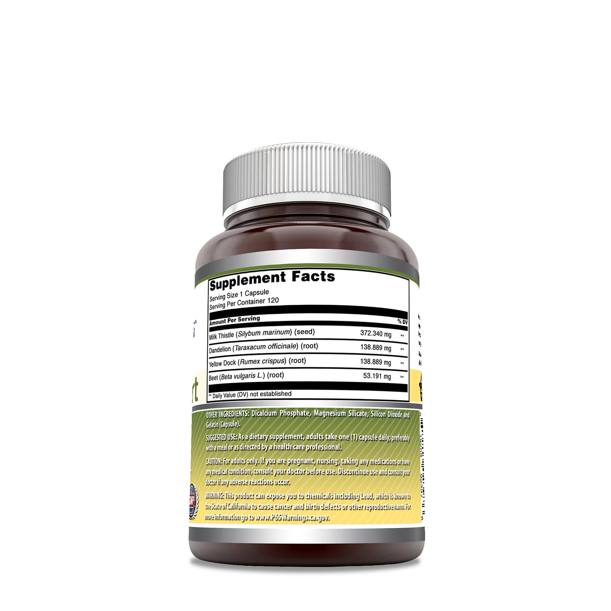 Liver Support - 120 Capsules (120 Servings)