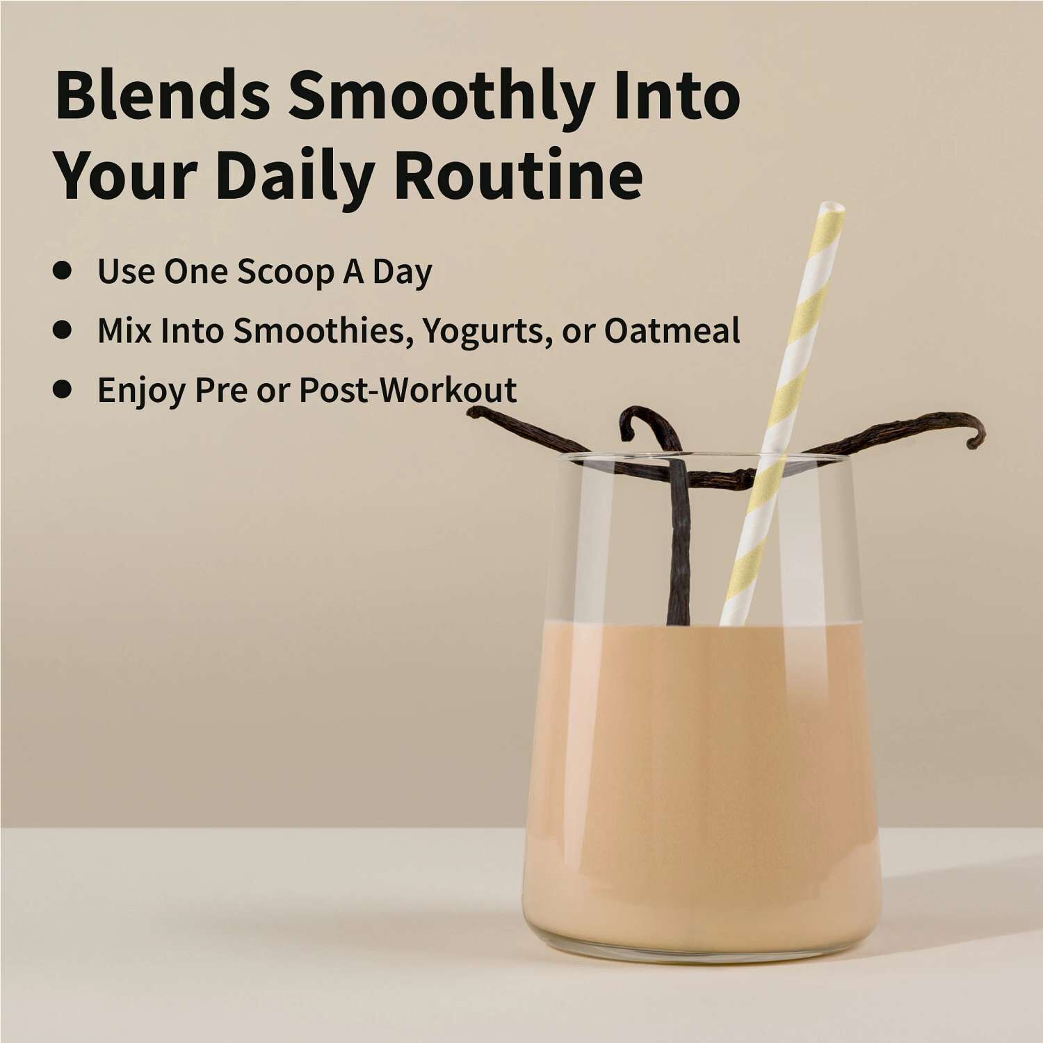 Plant Based Vegan Protein Powder - Vanilla (30 Servings)