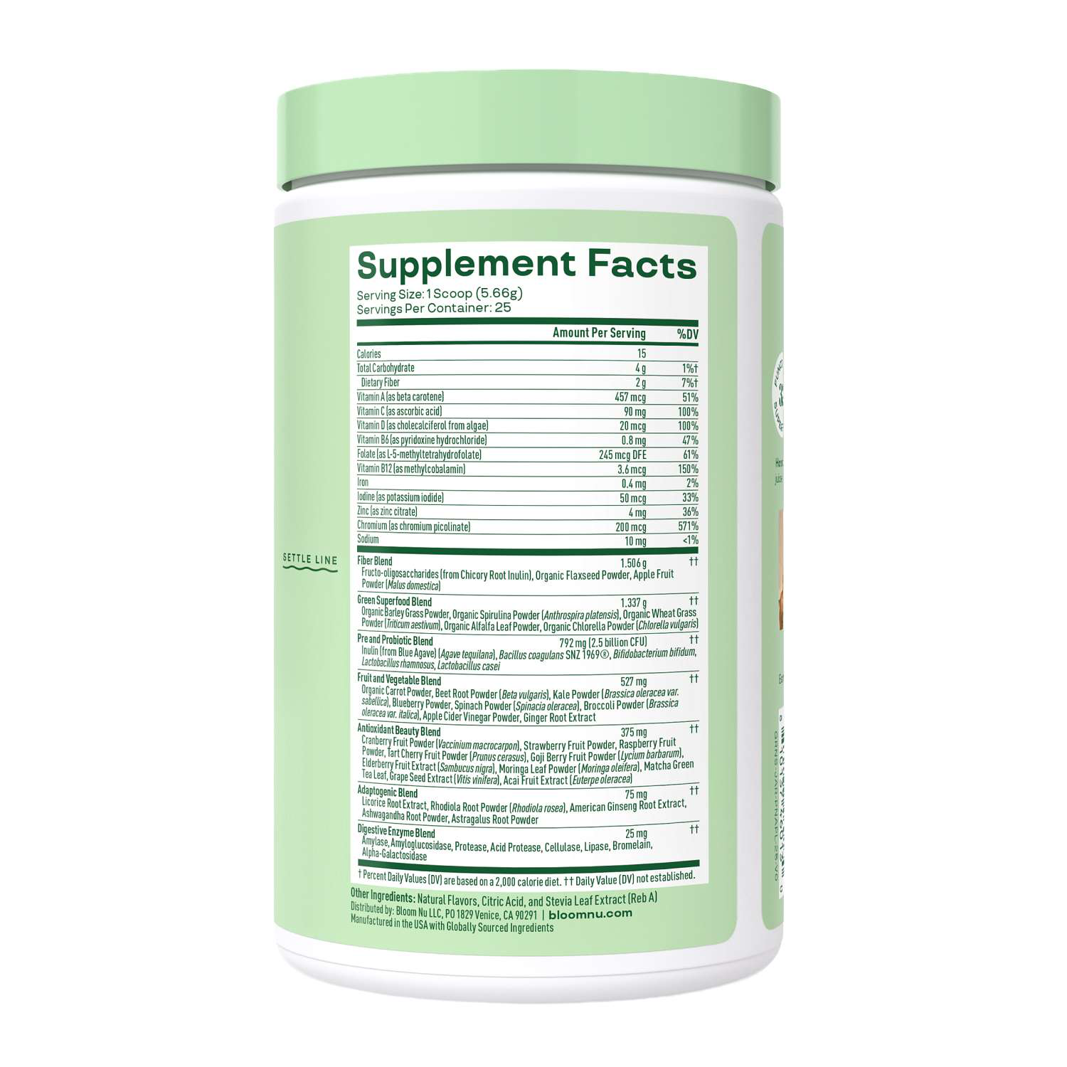 Greens & Superfoods - Mango (25 Servings)