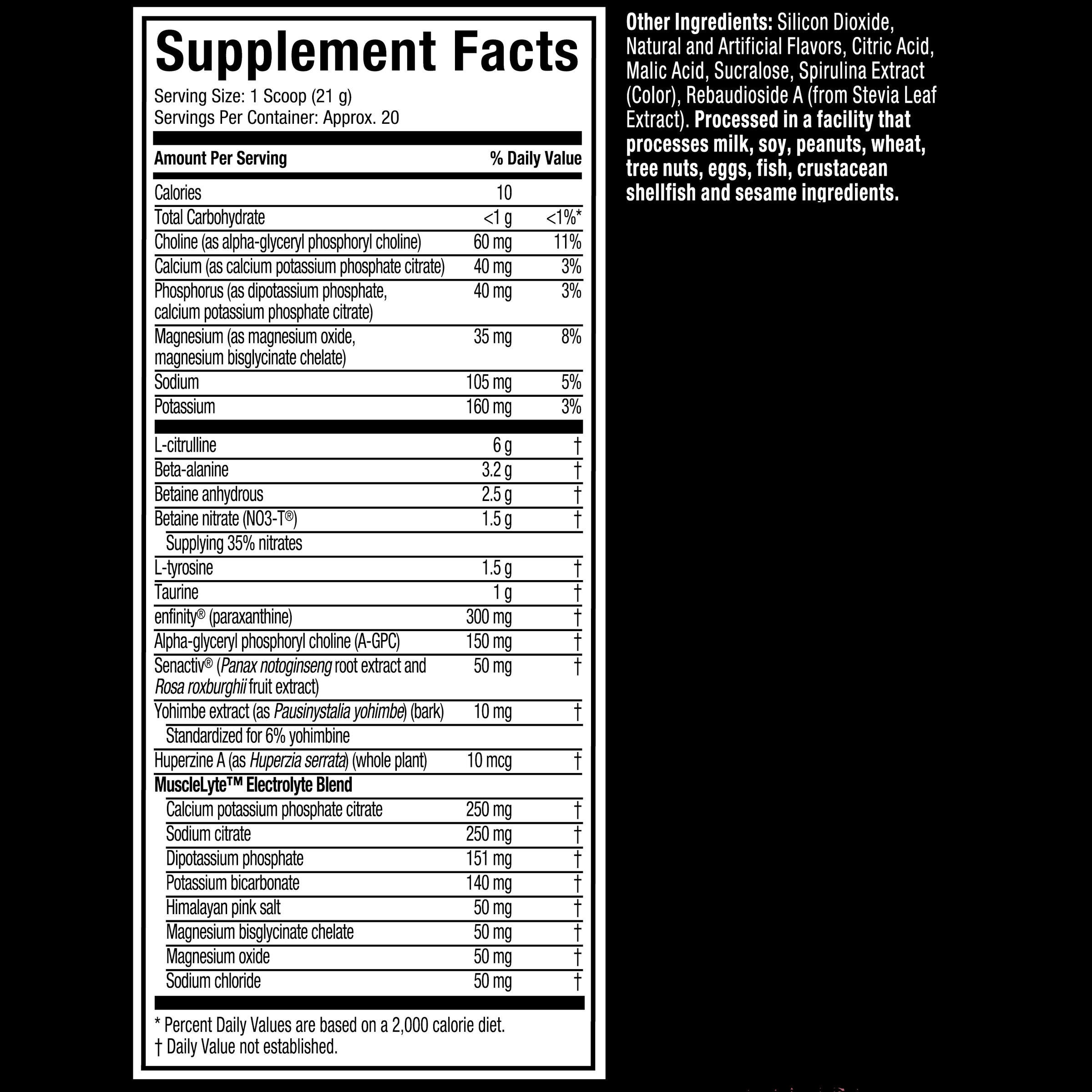 EuphoriQ Pre-Workout V2 - Rocket Pop (20 Servings)  | GNC
