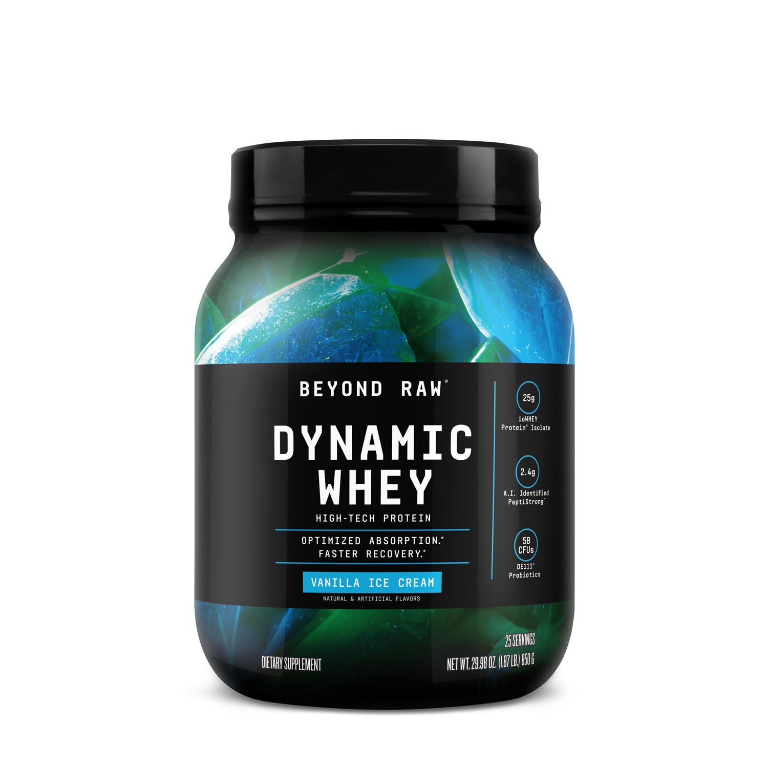 Dynamic Whey High-Tech Protein - Vanilla Ice Cream (25 Servings)  | GNC