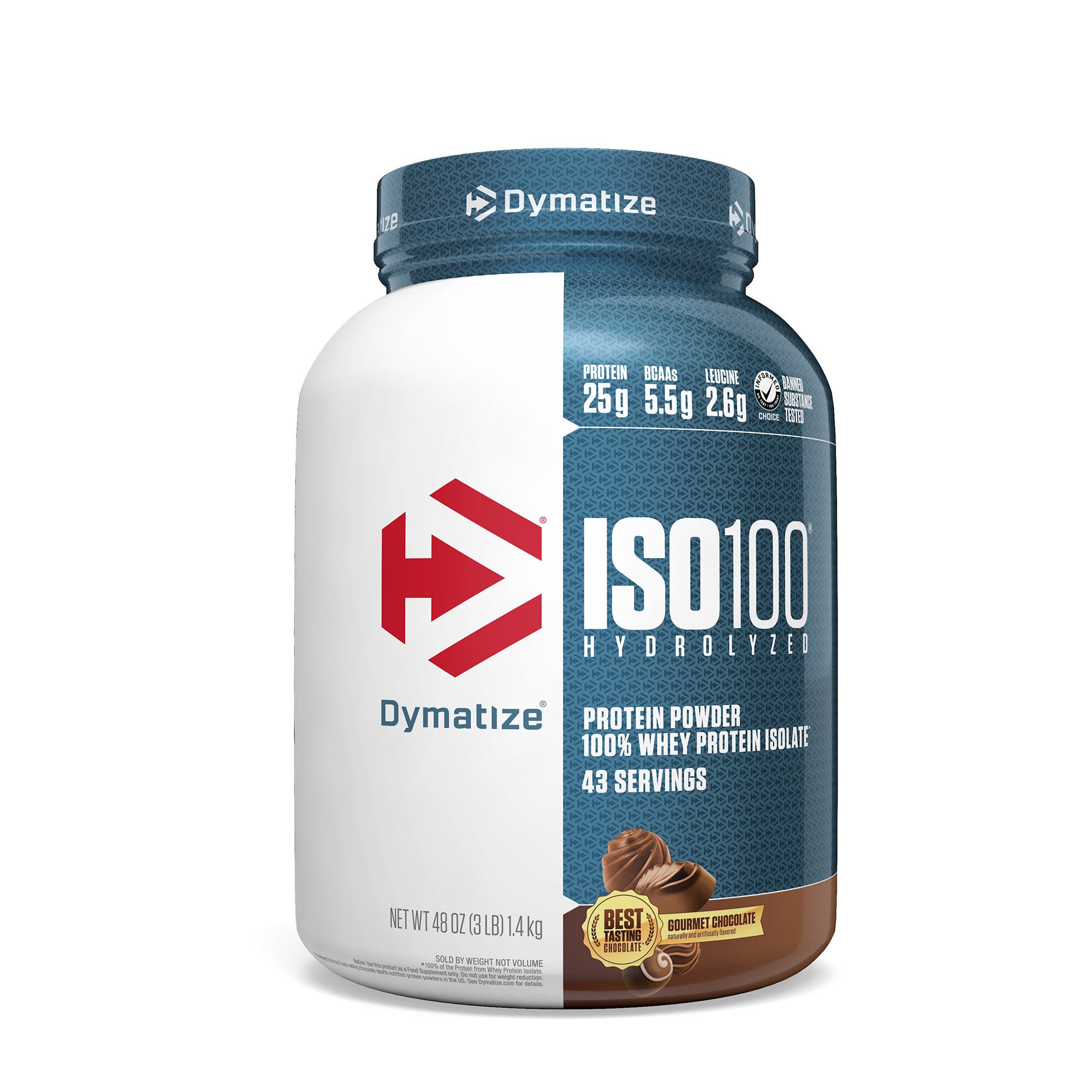 ISO100 Hydrolyzed Whey Protein - Gourmet Chocolate (43 Servings) Gourmet Chocolate | GNC