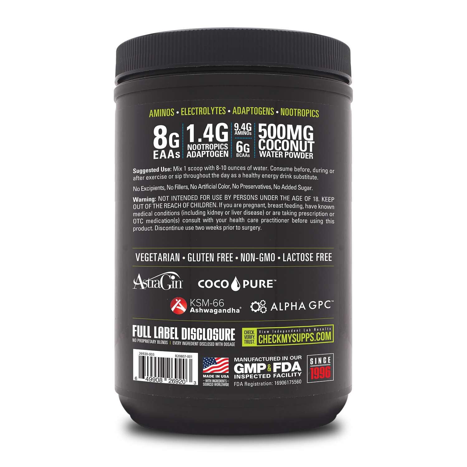 Alpha EAA - Grape Berry Crush (30 Servings)  | GNC