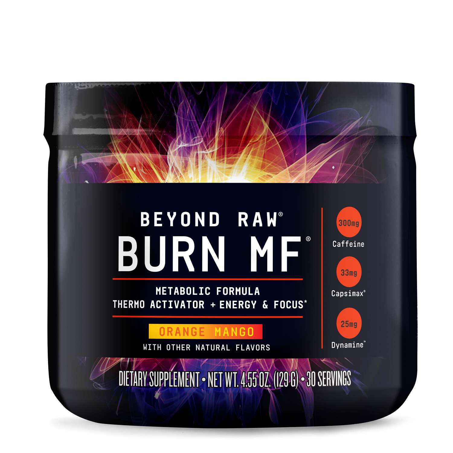 Burn MF&trade; Metabolic Activator - Orange Mango - 4.55 oz. (30 Servings)