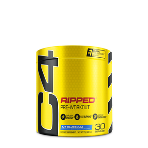 C4&reg; Ripped Explosive Pre-Workout - Icy Blue Razz &#40;30 Servings&#41; Icy Blue Razz | GNC