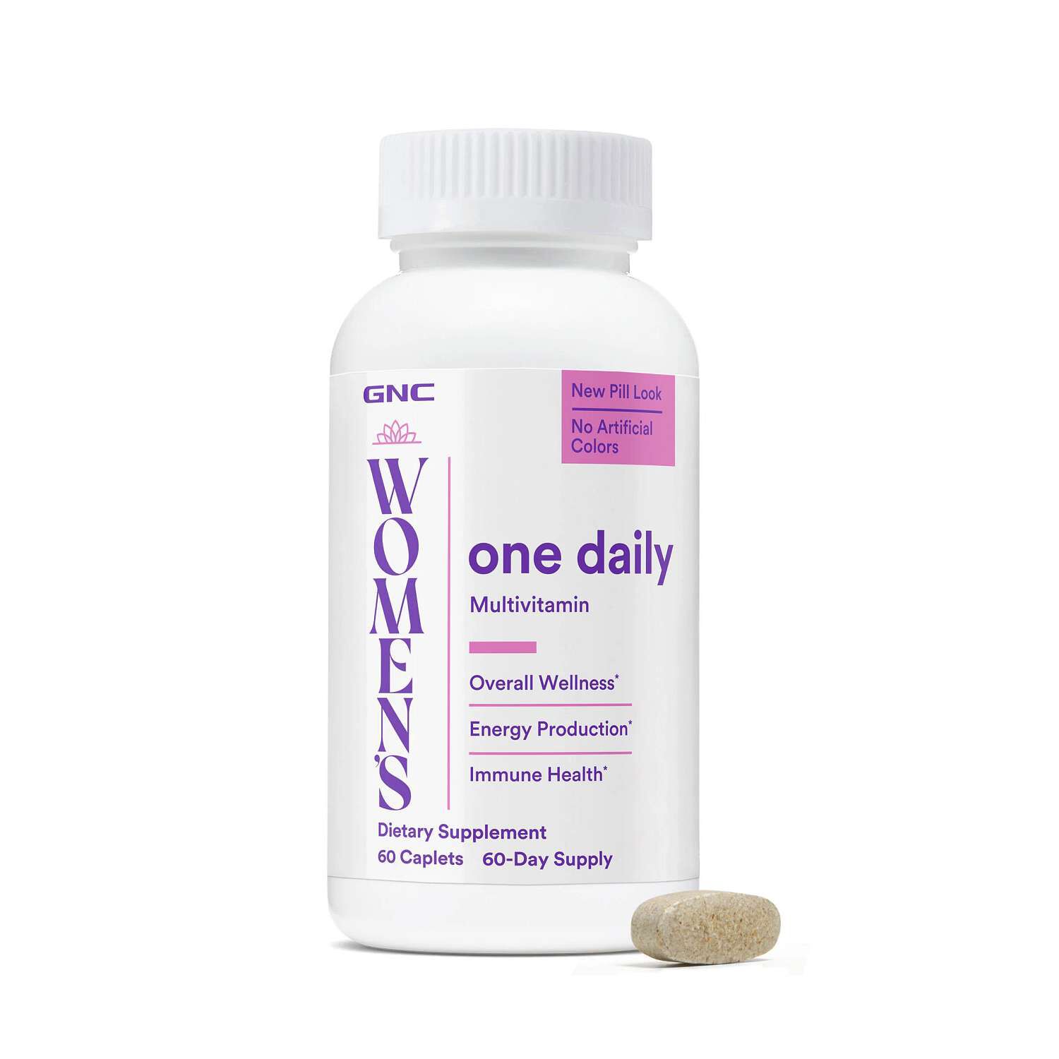 Womens One Daily Multivitamin - 60 Caplets (60 Servings)  | GNC