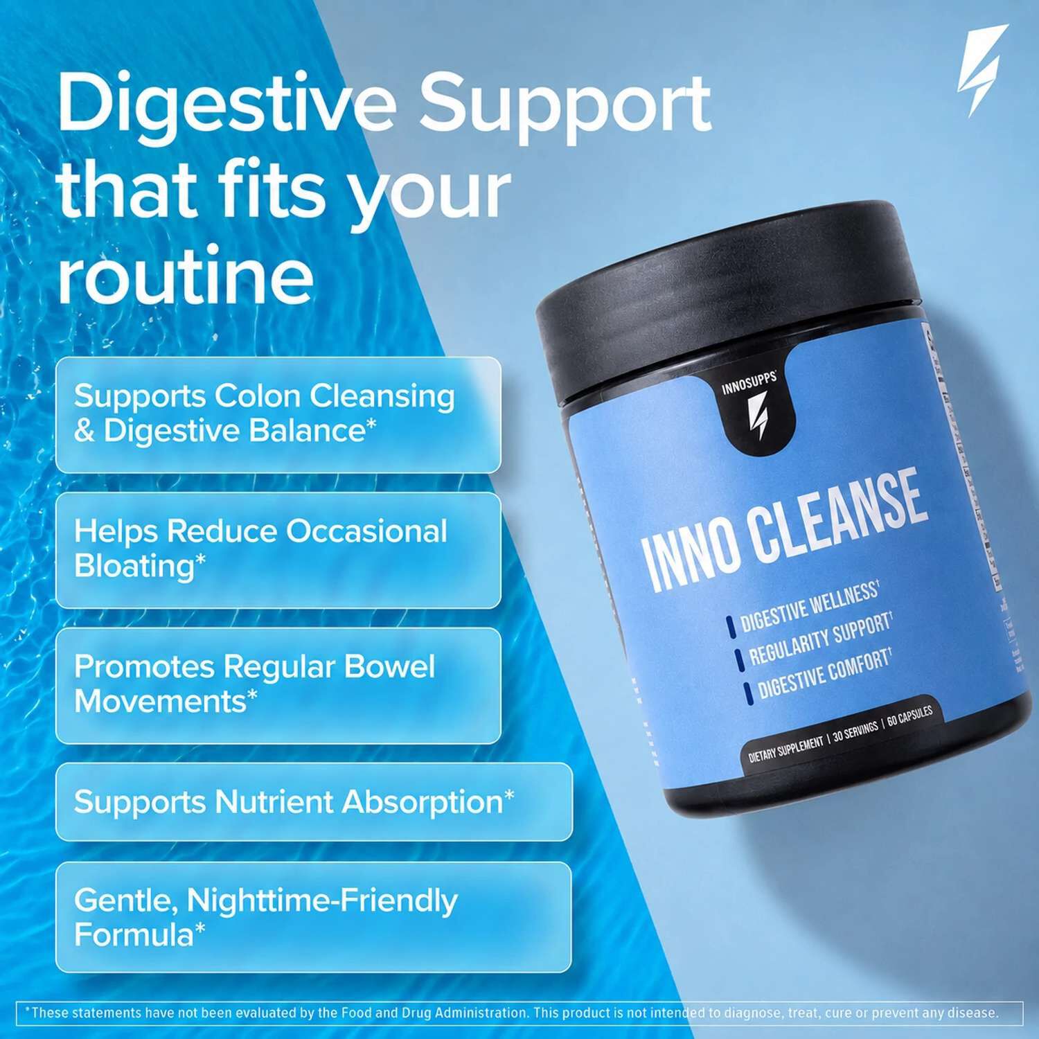 Inno Cleanse&trade; - 60 Capsules (30 Servings)