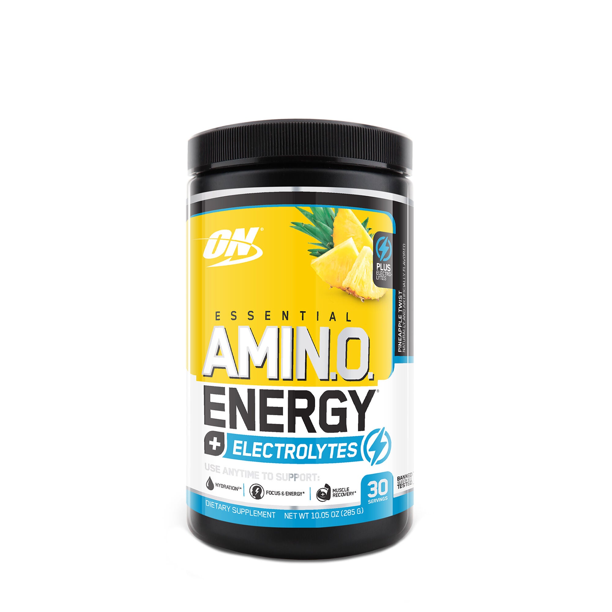 Optimum Nutrition Essential Amin O Energy Electrolytes Pineapple Twist Gnc
