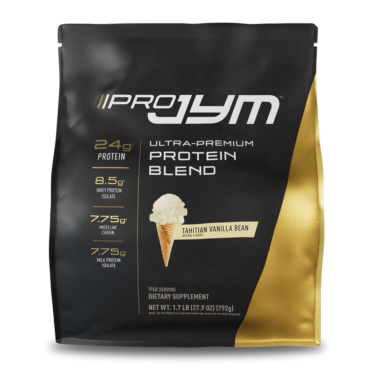 Pro Jym Protein - Tahitian Vanilla Bean (22 Servings) Tahitian Vanilla Bean | GNC